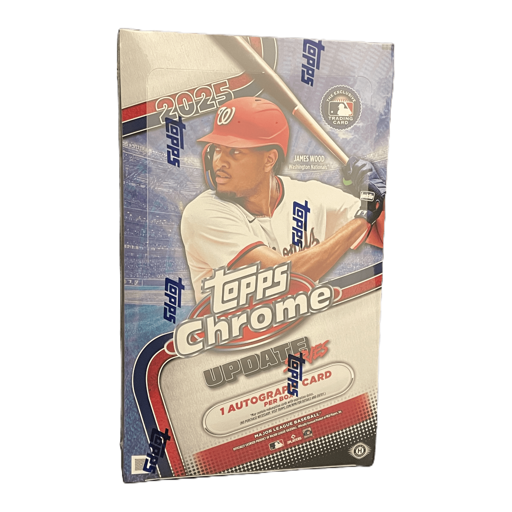 2025 Topps Chrome Baseball Update Series Hobby Box - 887521145430 - Library of Cards
