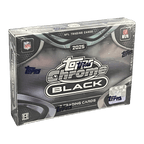2025 Topps Chrome Black Football Hobby Box - 887521156955 - Library of Cards