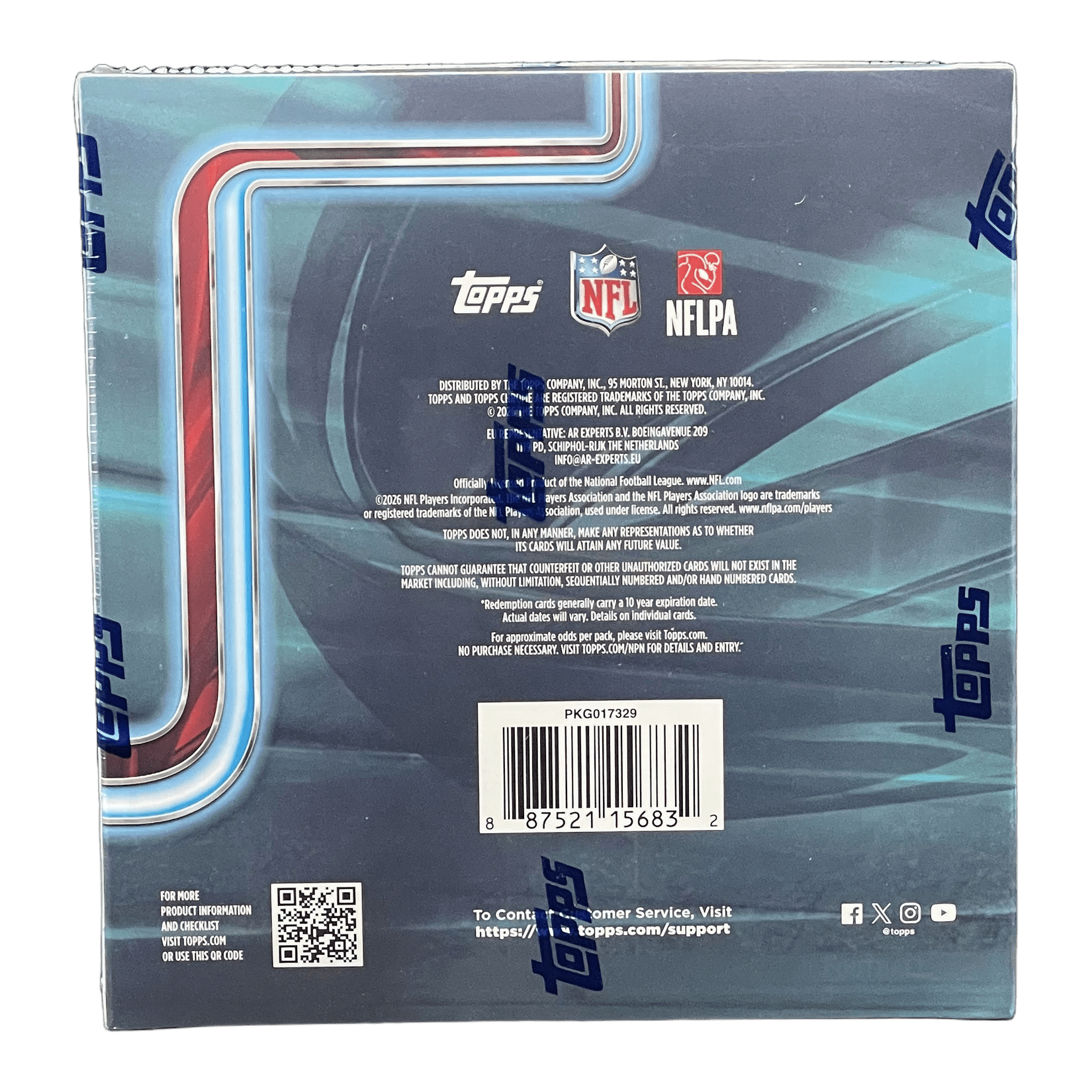 2025 Topps Chrome Football Mega Box - 887521156832 - Library of Cards