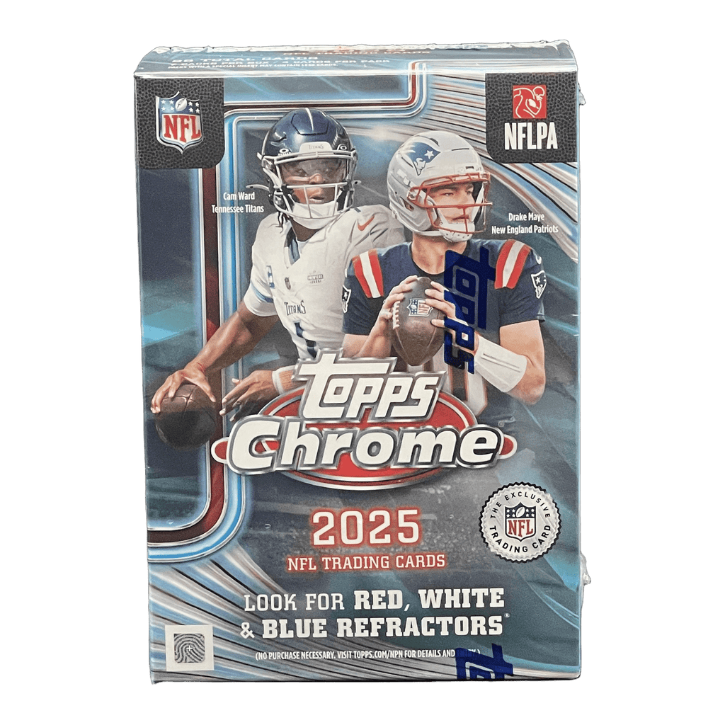 2025 Topps Chrome Football Value Box - 887521156788 - Library of Cards