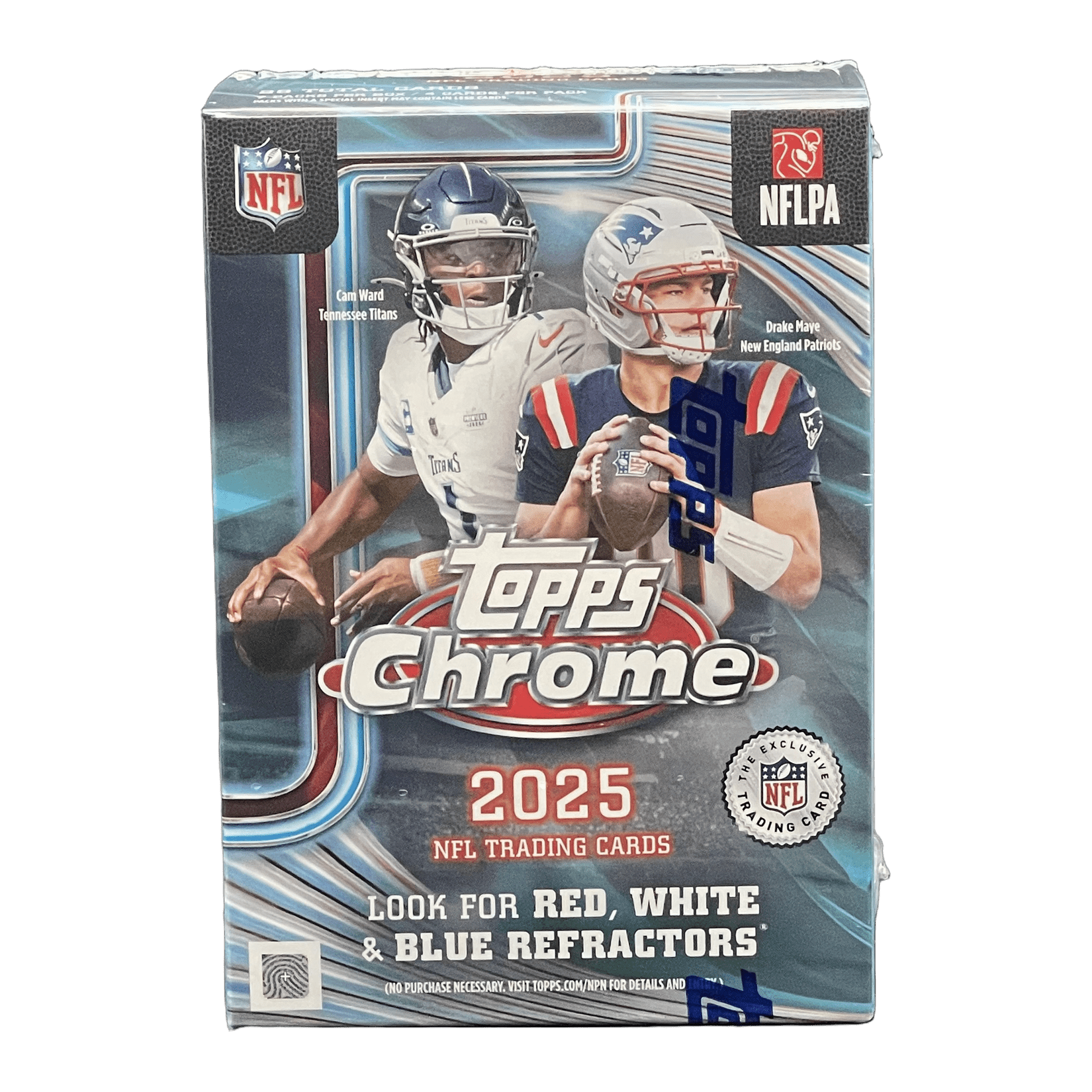 2025 Topps Chrome Football Value Box - 887521156788 - Library of Cards
