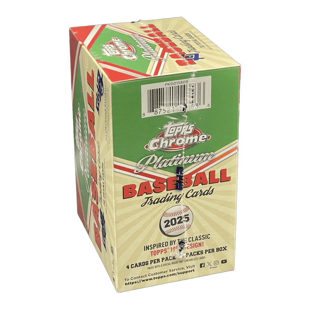 2025 Topps Chrome Platinum Baseball Value Box - 887521143436 - Library of Cards