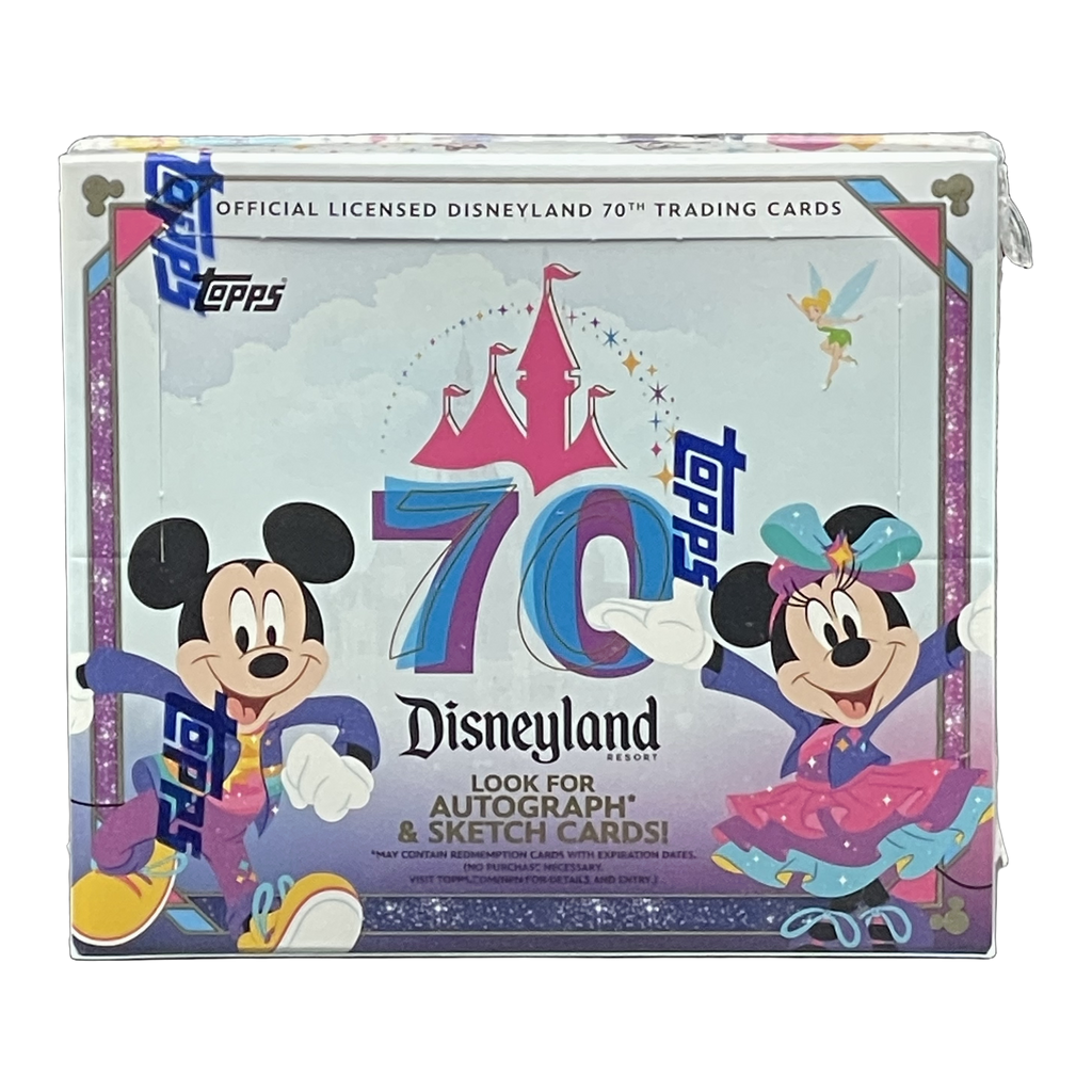 2025 Topps Disneyland 70th Anniversary Hobby Box - 887521151677 - Library of Cards