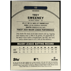 2025 Topps Finest Baseball Trey Sweeney RC Uncommon Pearl Refractor /40 - FALSE - Library of Cards