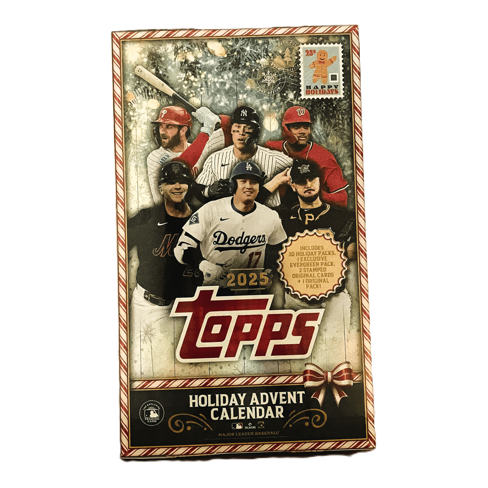 2025 Topps Holiday Baseball Advent Calendar -  - Library of Cards