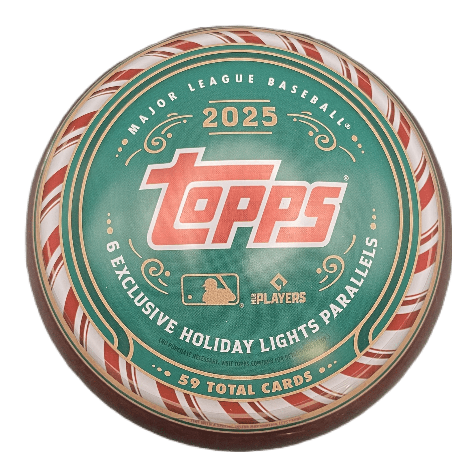 2025 Topps Holiday Baseball Tin -  - Library of Cards