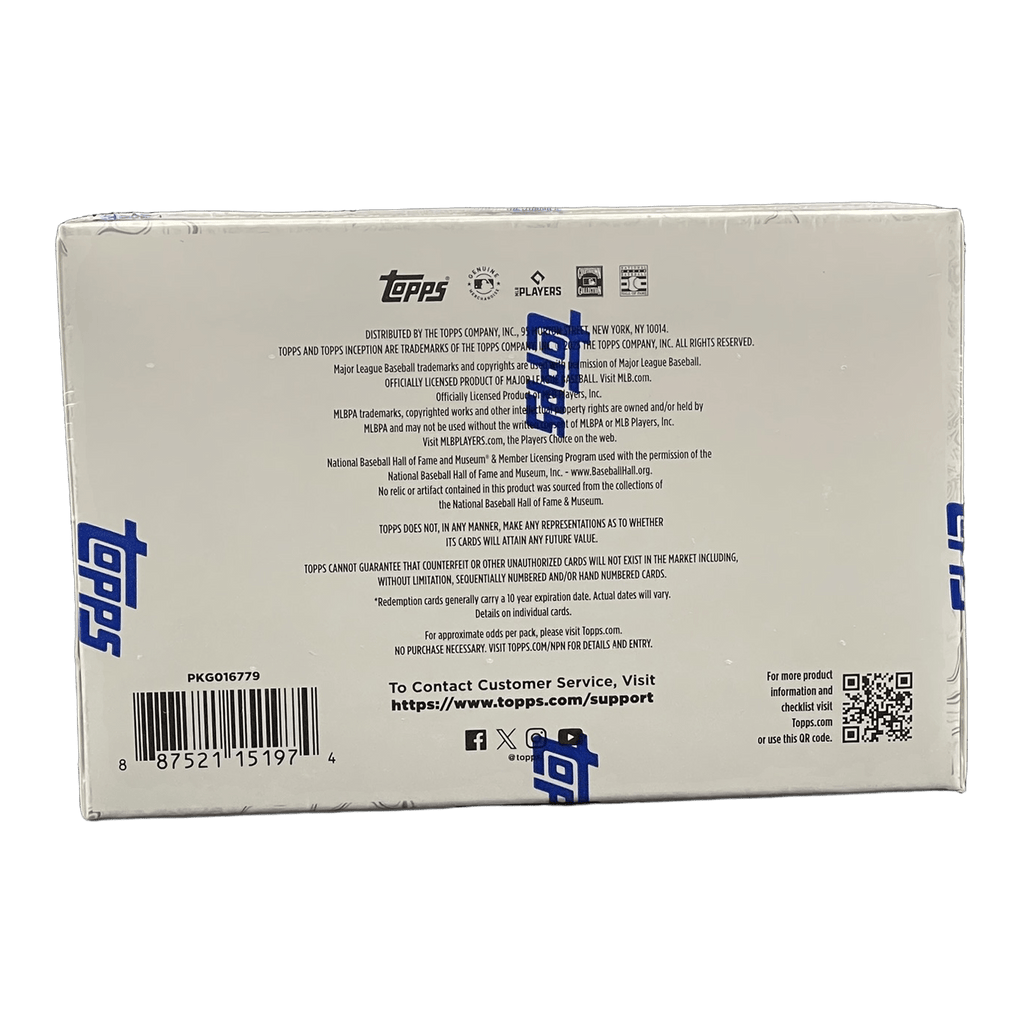 2025 Topps Inception Baseball Hobby Box - 887521151974 - Library of Cards