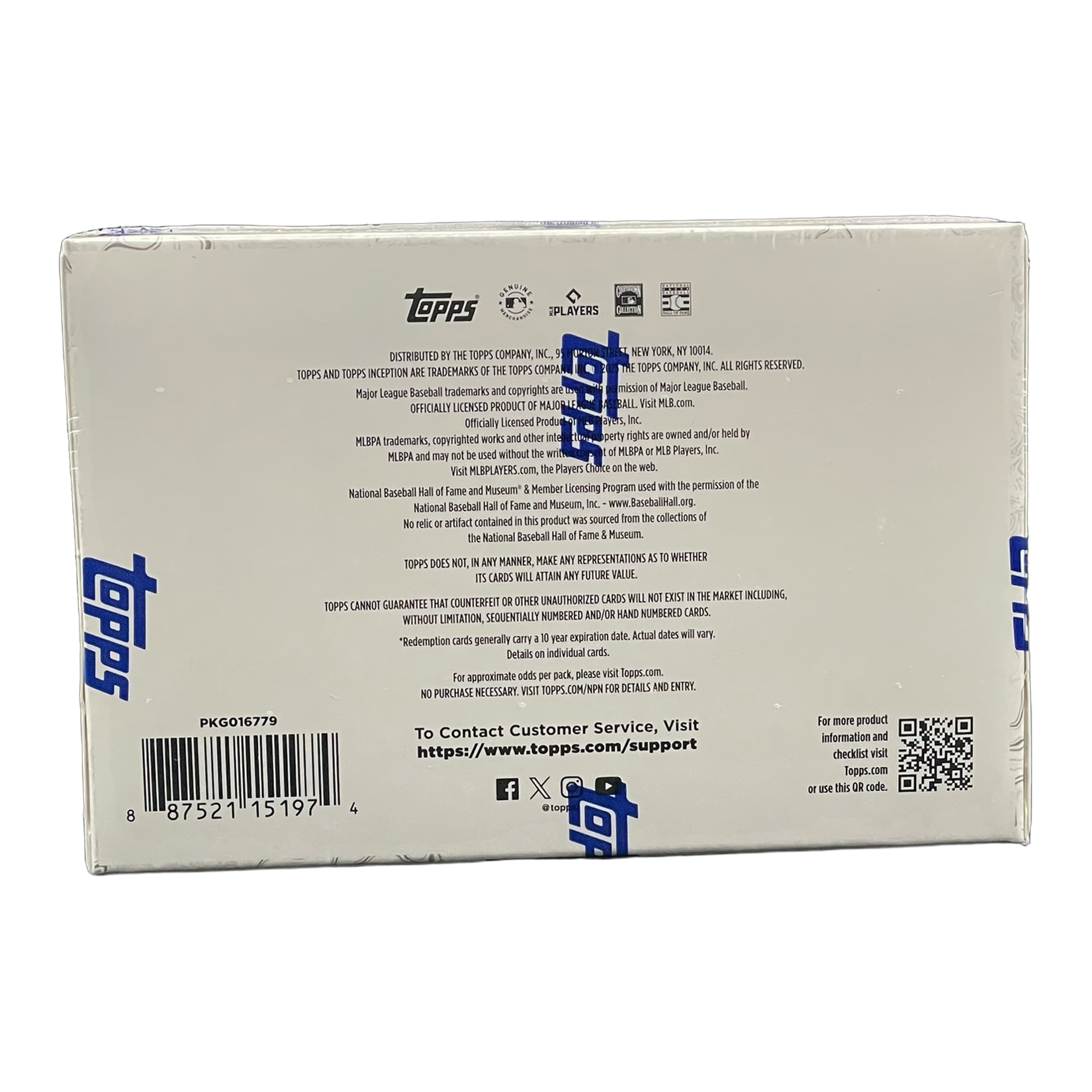 2025 Topps Inception Baseball Hobby Box - Back