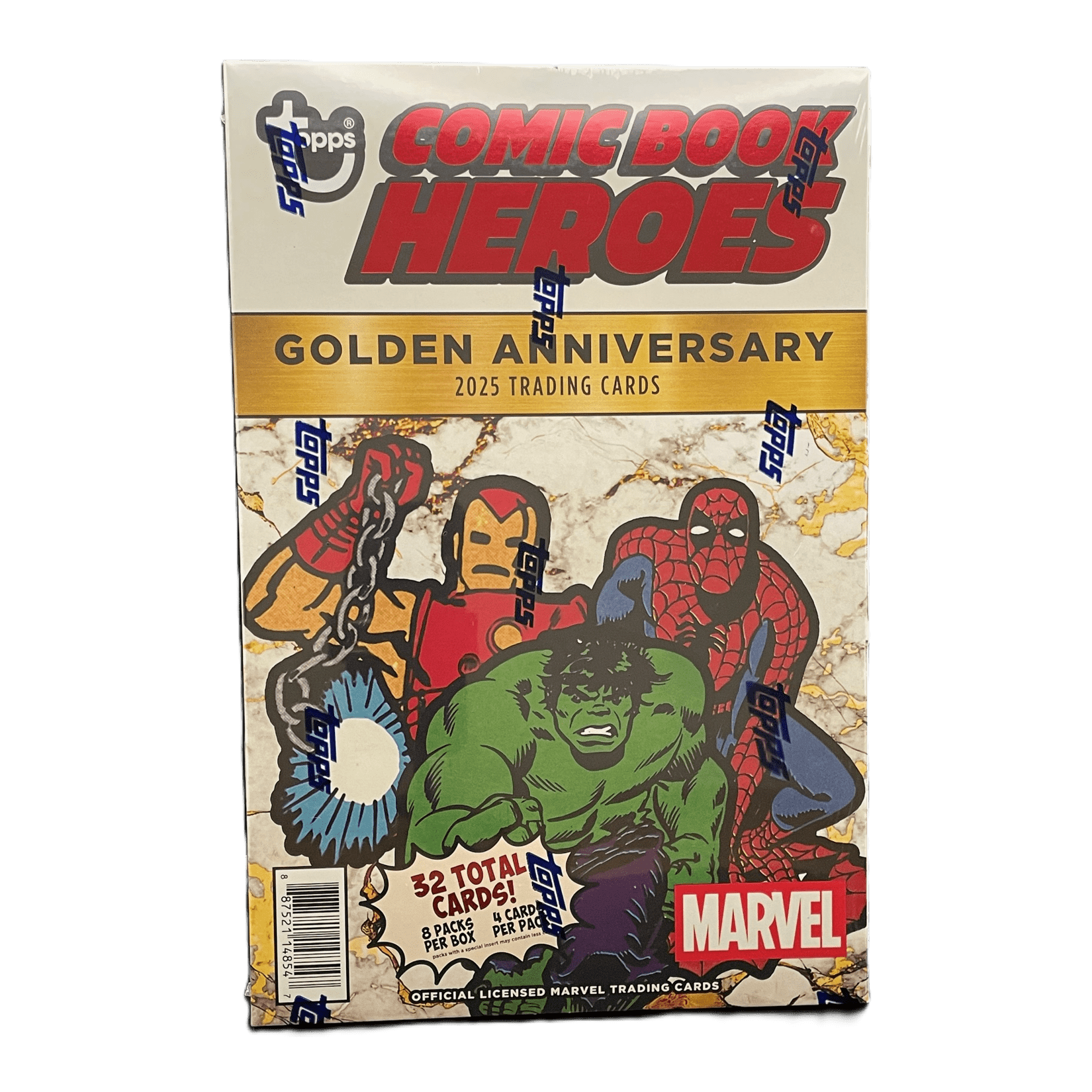 2025 Topps Marvel Comic Book Heroes 1975 Golden Anniversary Hobby Box -  - Library of Cards