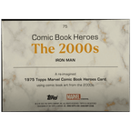2025 Topps Marvel Comic Book Heroes 1975 Golden Anniversary Marvel Iron Man The 2000s Gold Mini - Diamonds Refractor /199 - FALSE - Library of Cards