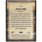 2025 Topps Series 1 Baseball Elly De La Cruz Home Field Advantage - FALSE - Library of Cards