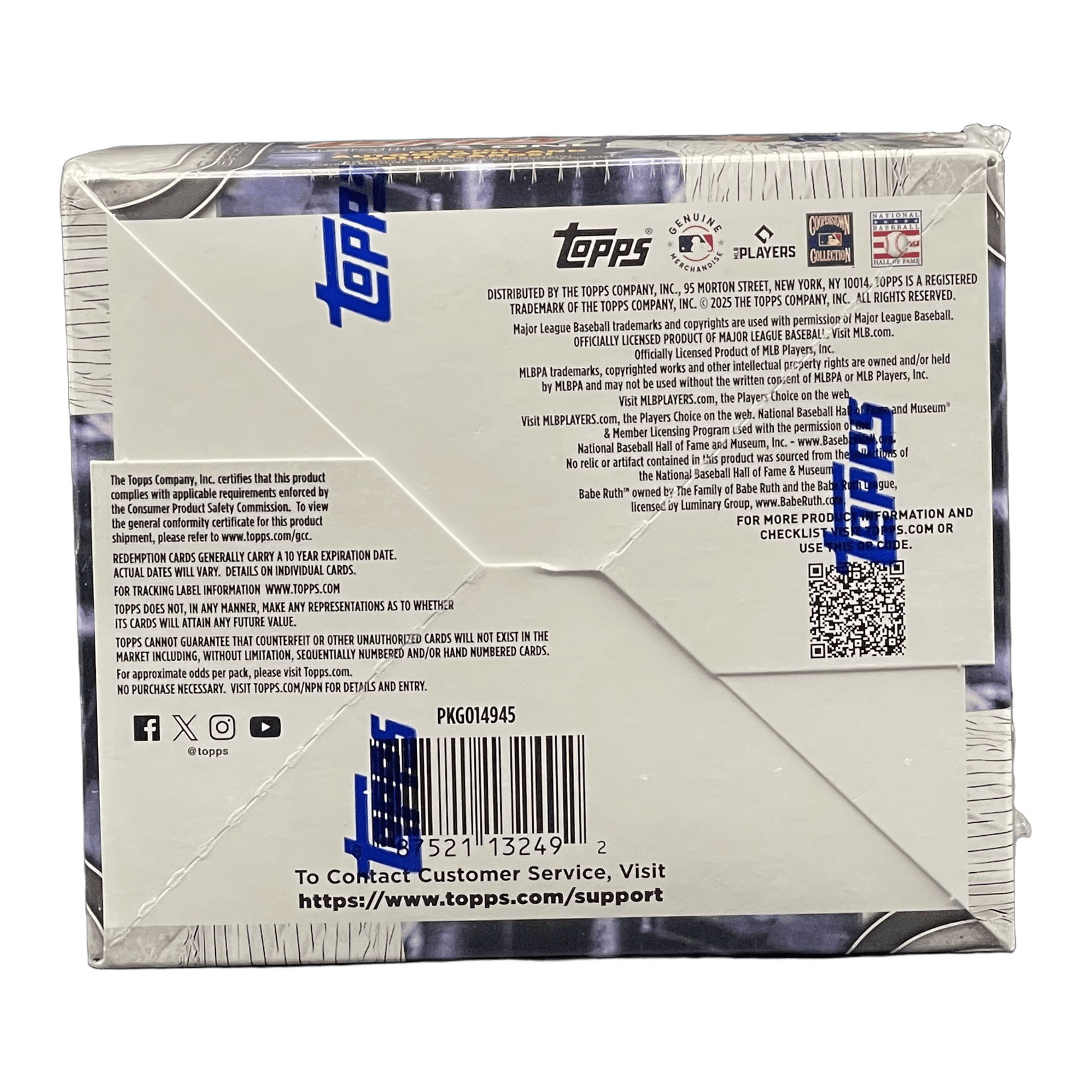 2025 Topps Series 1 Baseball Retail Box - 887521132492 - Library of Cards
