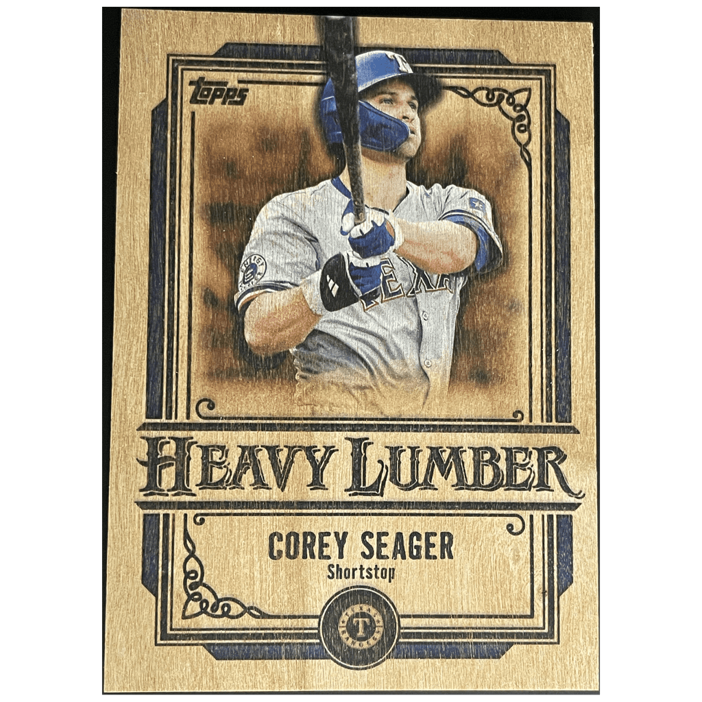2025 Topps Series 2 Baseball Corey Seager Heavy Lumber - FALSE - Library of Cards