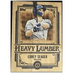 2025 Topps Series 2 Baseball Corey Seager Heavy Lumber - FALSE - Library of Cards