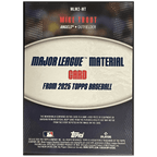2025 Topps Series 2 Baseball Mike Trout Player Worn Major League Material - FALSE - Library of Cards