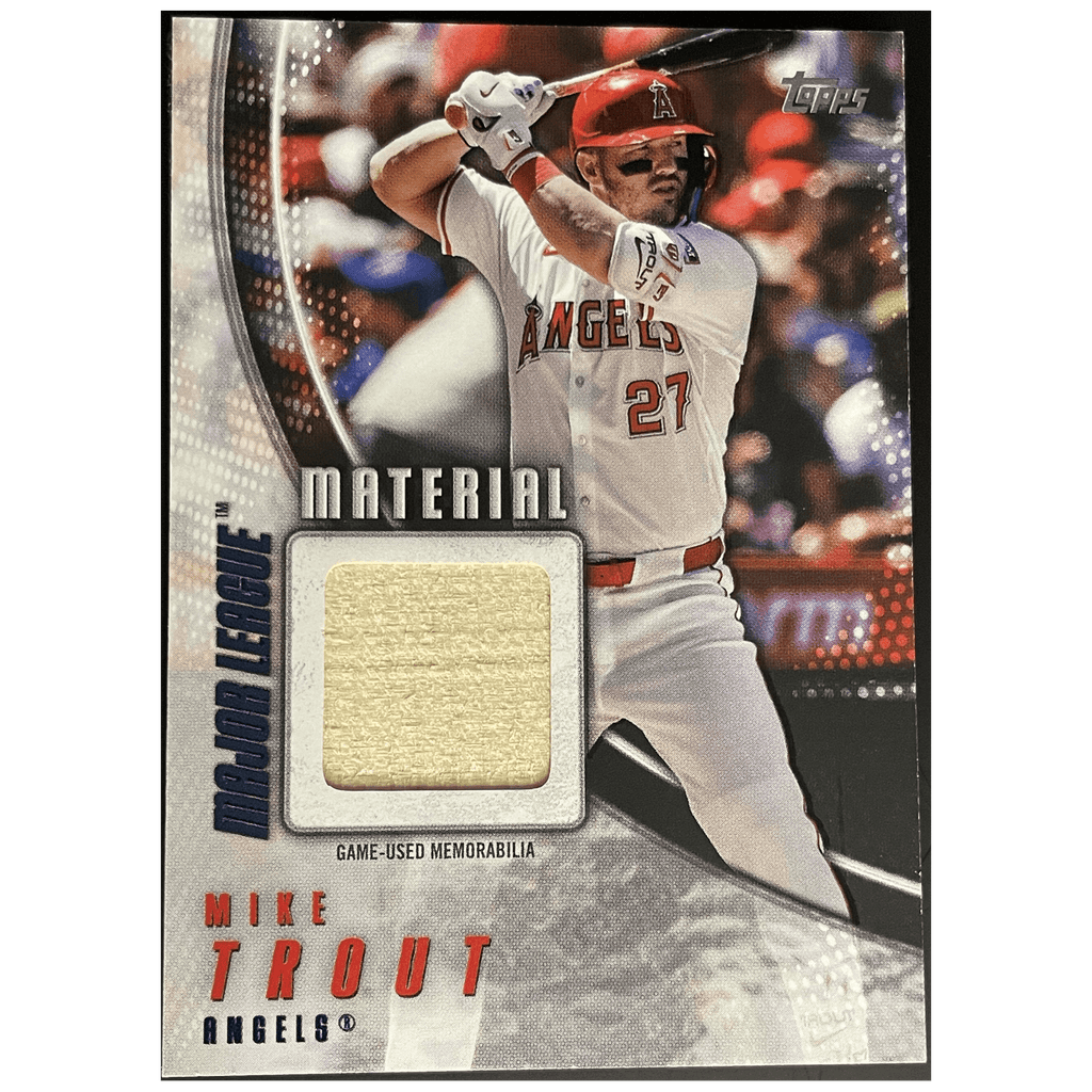 2025 Topps Series 2 Baseball Mike Trout Player Worn Major League Material - FALSE - Library of Cards