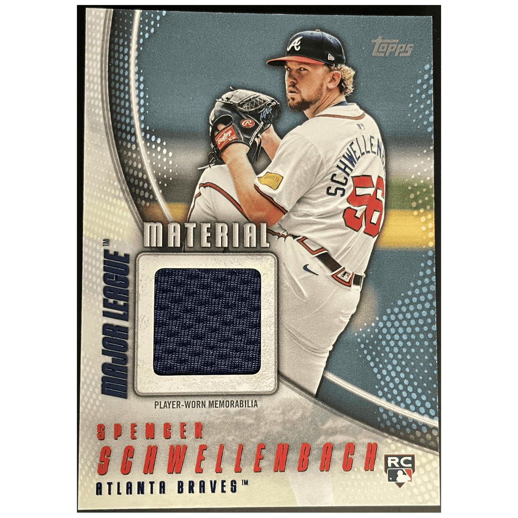 2025 Topps Series 2 Baseball Spencer Schwellenbach RC Player Worn Major League Material - FALSE - Library of Cards