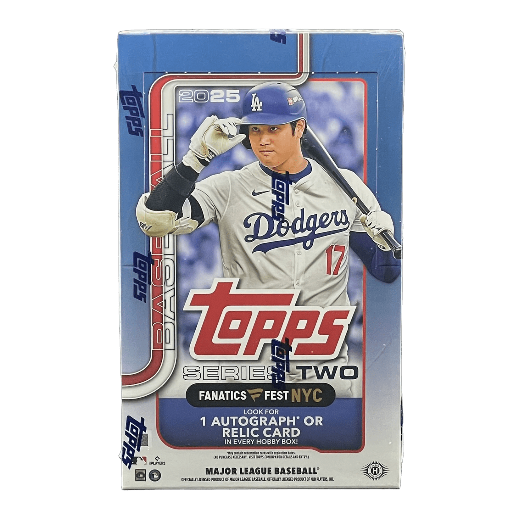 2025 Topps Series 2 Fanatics Fest NYC Exclusive Baseball Hobby Box - 887521144532 - Library of Cards