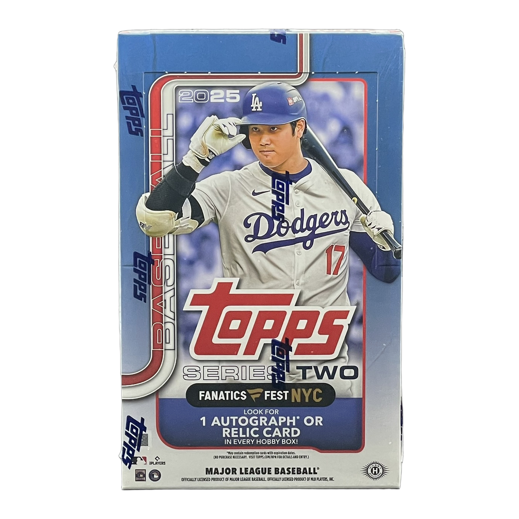 2025 Topps Series 2 Fanatics Fest NYC Exclusive Baseball Hobby Box