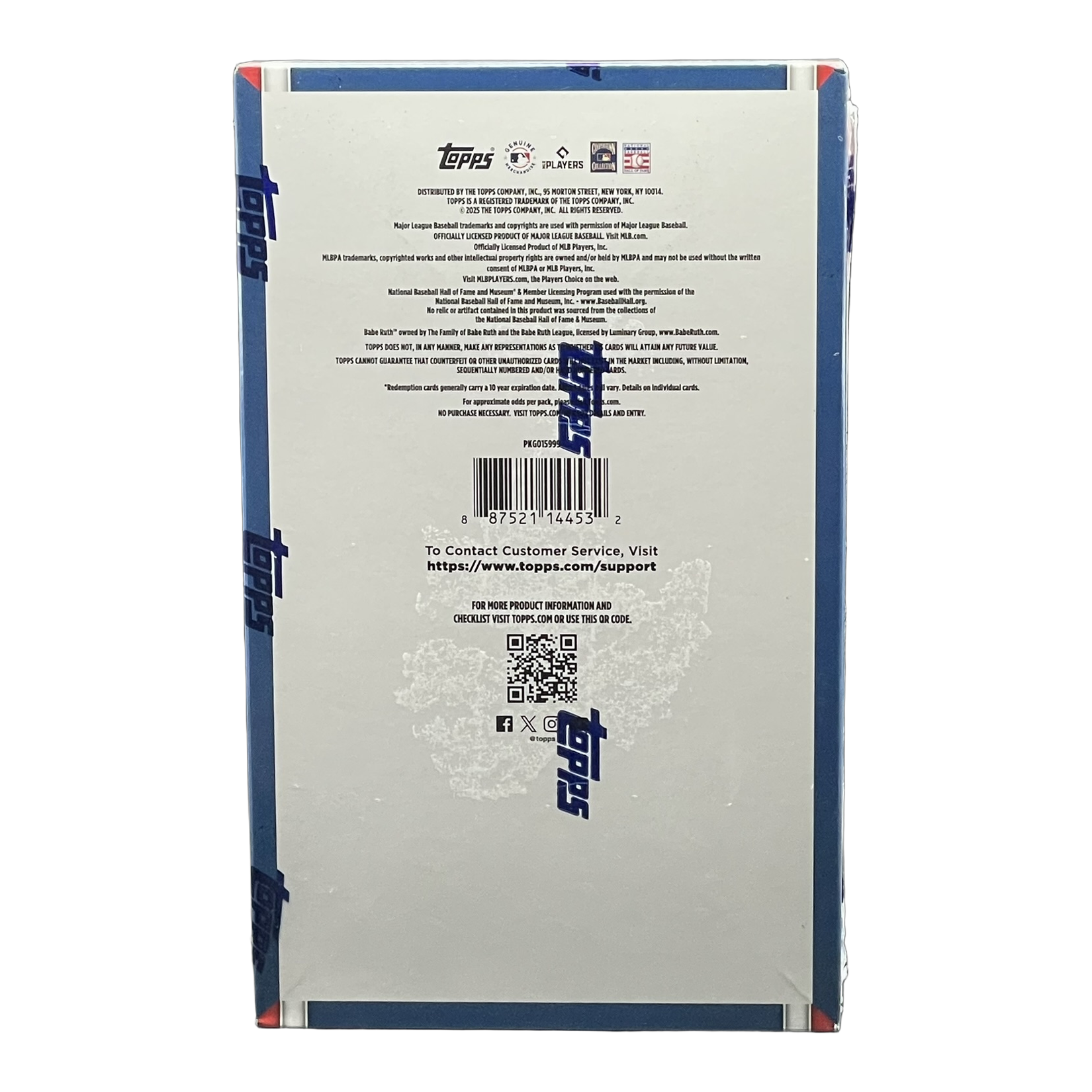 2025 Topps Series 2 Fanatics Fest NYC Exclusive Baseball Hobby Box - Back