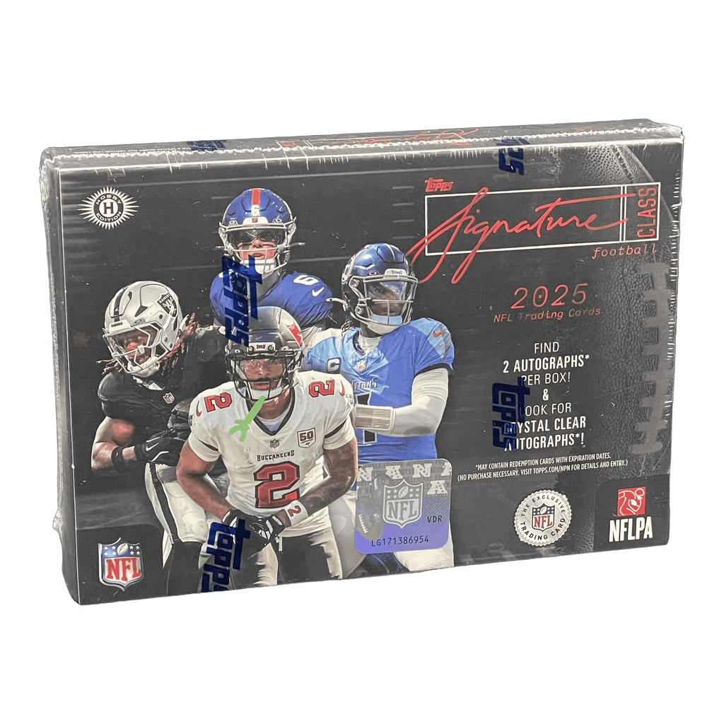 2025 Topps Signature Class Football Hobby Box - 887521153404 - Library of Cards
