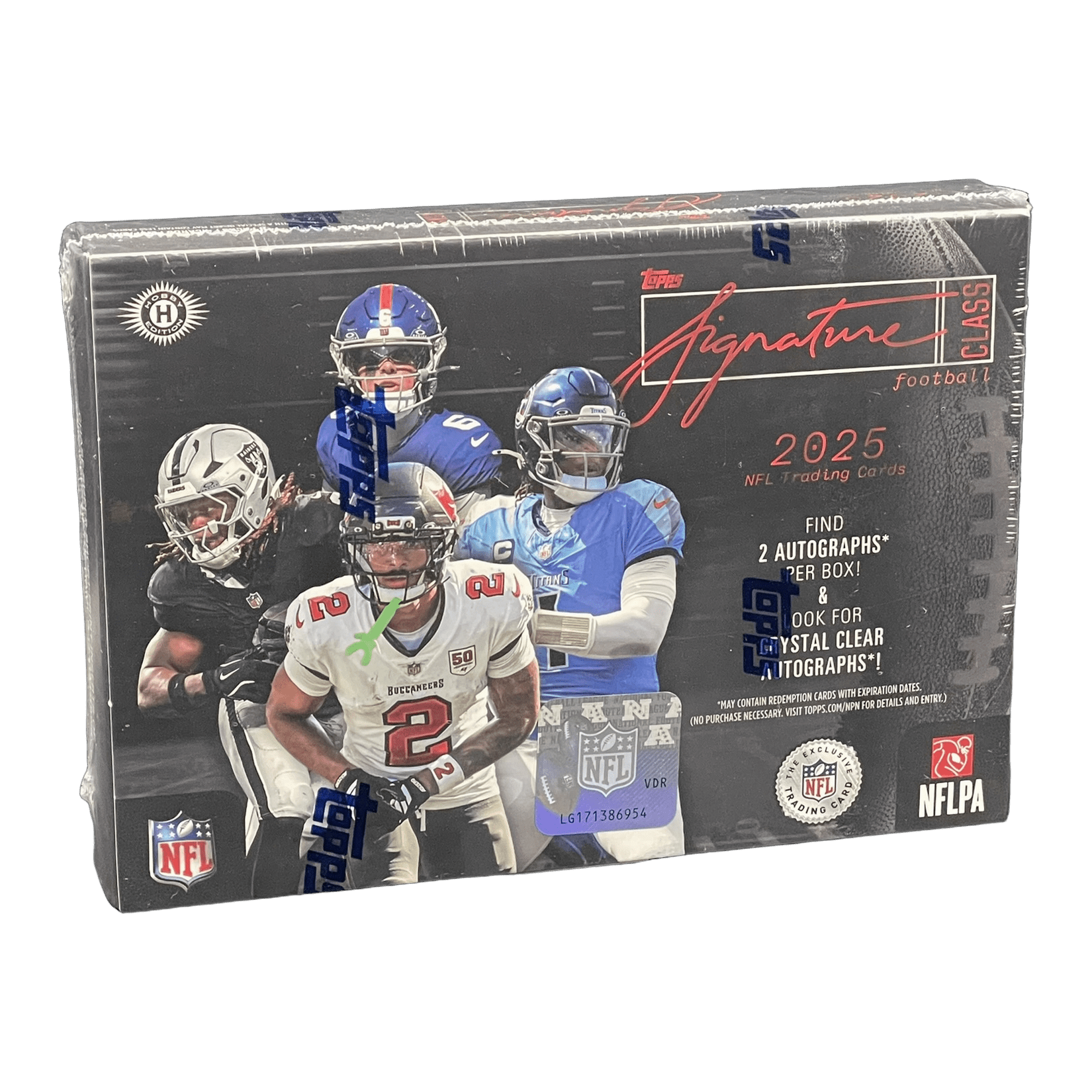 2025 Topps Signature Class Football Hobby Box - 887521153404 - Library of Cards