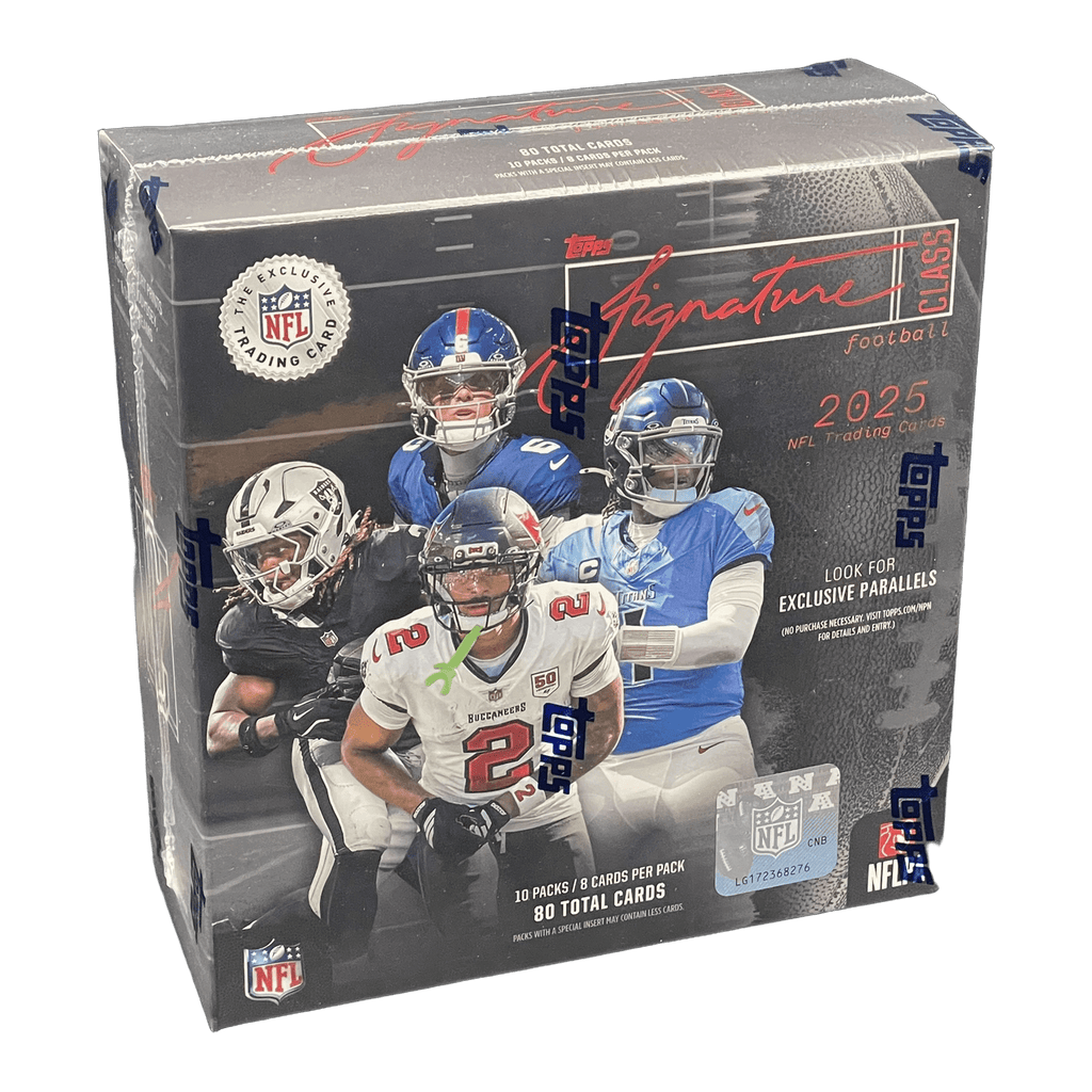 2025 Topps Signature Class Football Mega Box - 887521153534 - Library of Cards