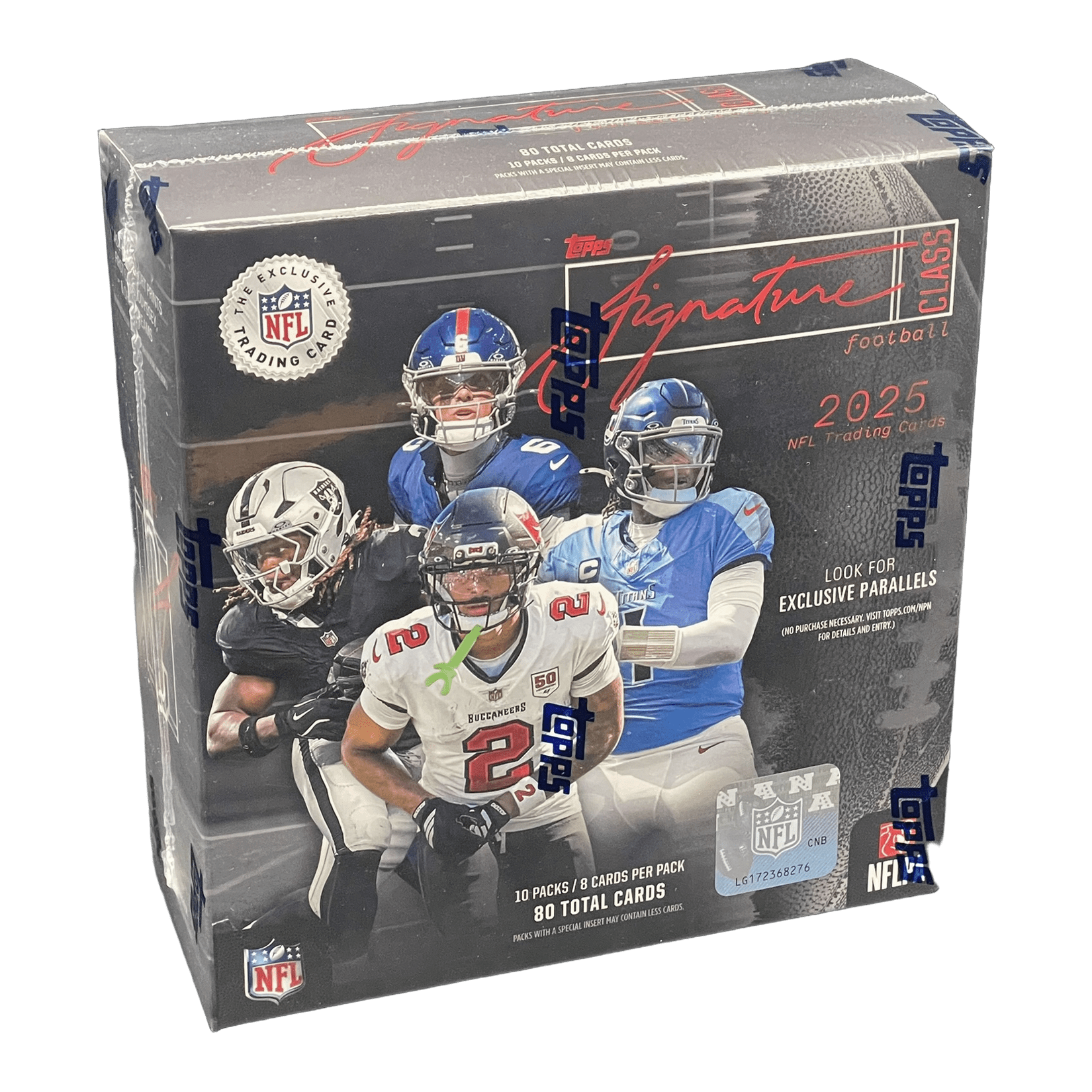 2025 Topps Signature Class Football Mega Box - 887521153534 - Library of Cards