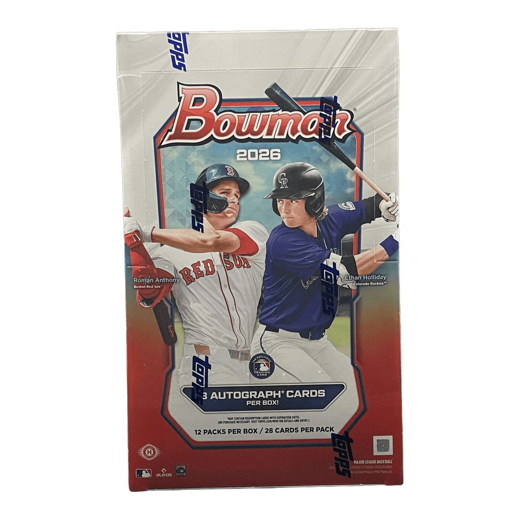 2026 Bowman Baseball Jumbo Hobby Box - 887521157143 - Library of Cards