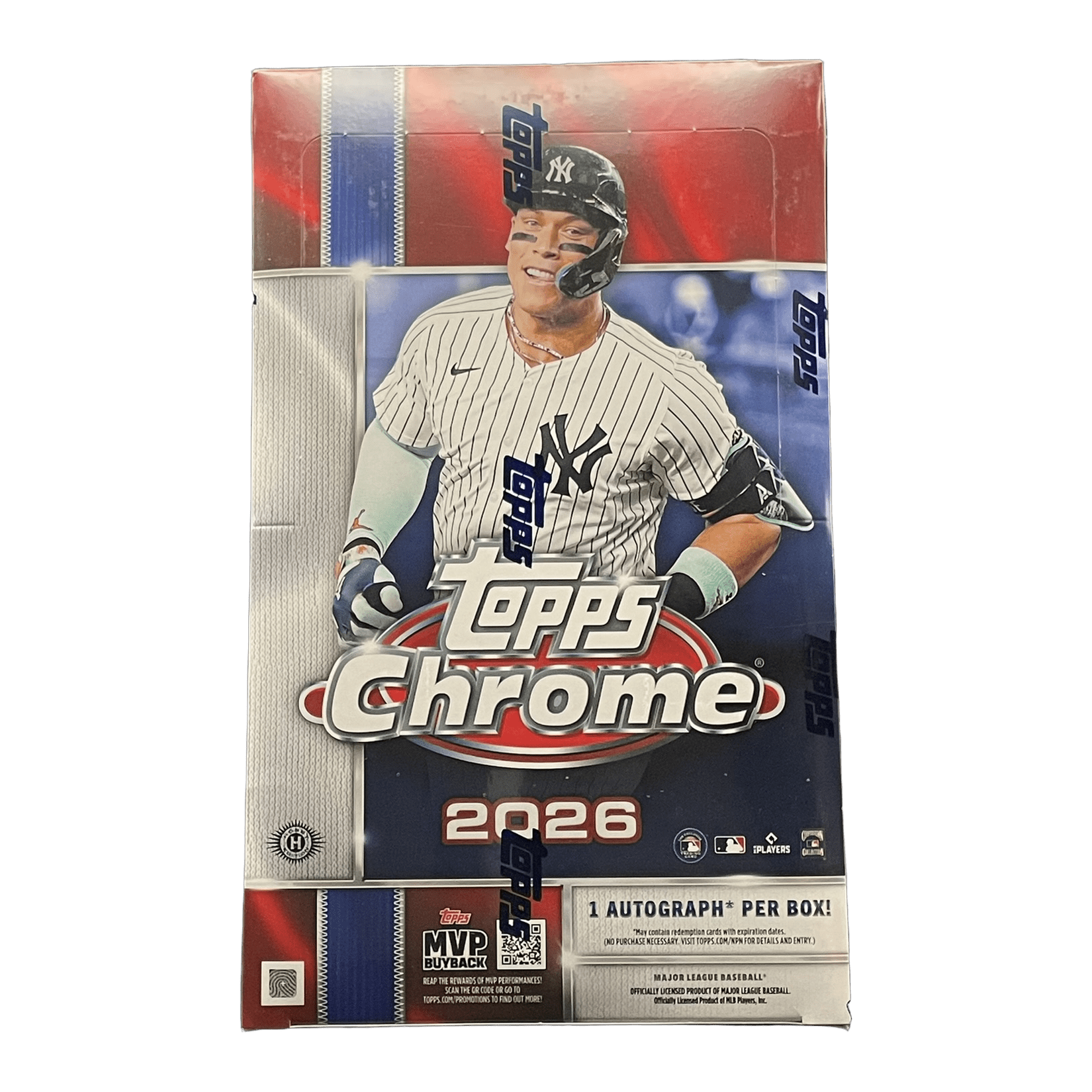 2026 Topps Chrome Baseball Hobby Box - 887521159451 - Library of Cards