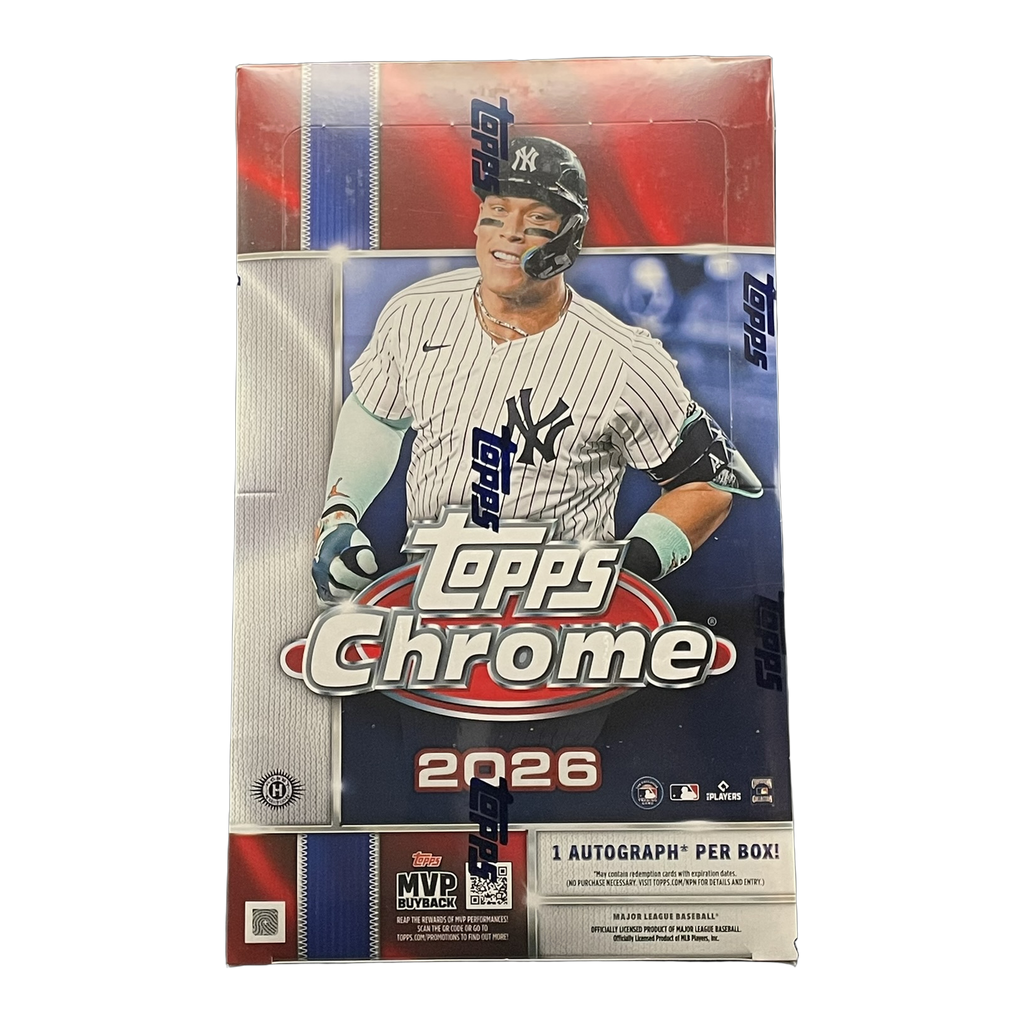 2026 Topps Chrome Baseball Hobby Box