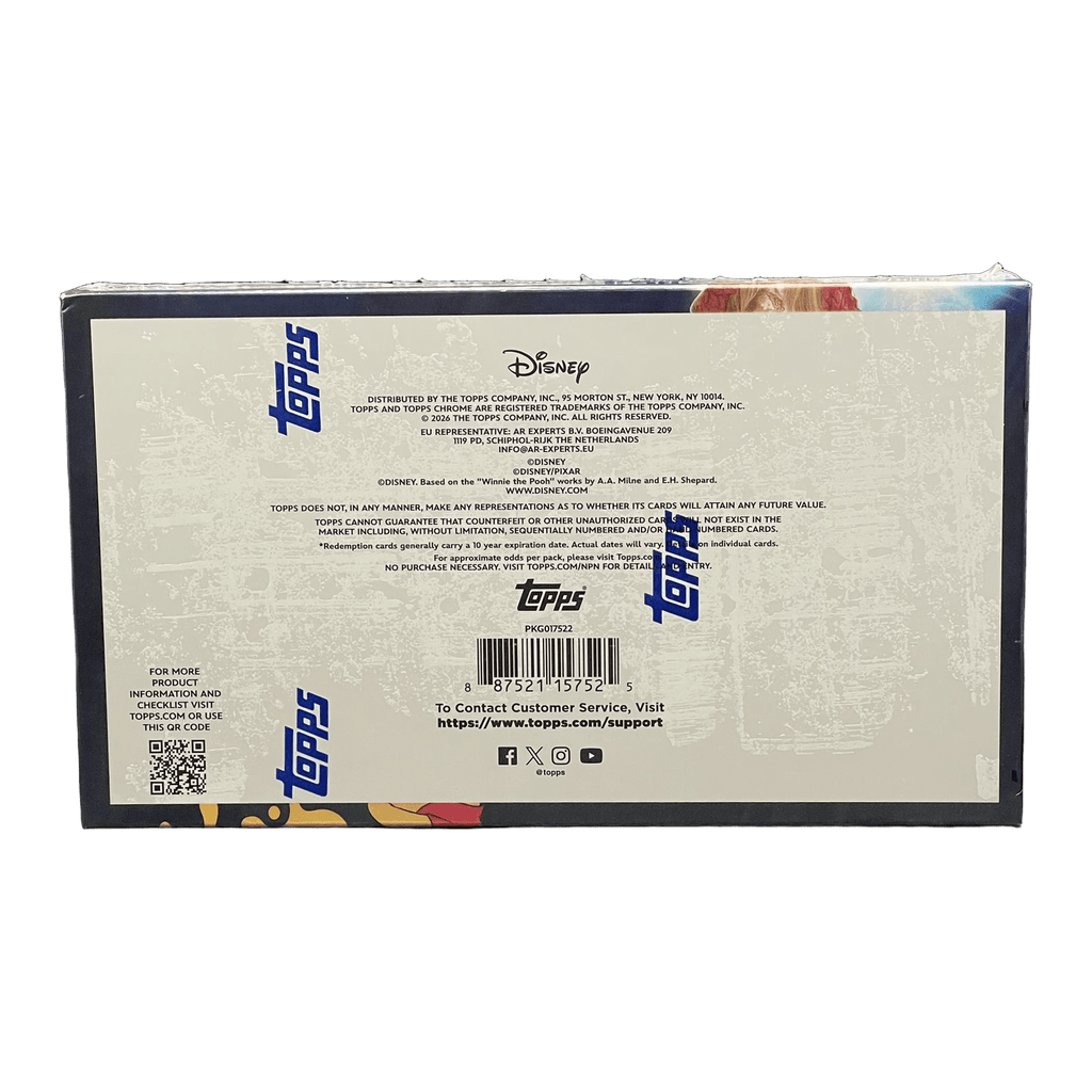 2026 Topps Chrome Disney Hobby Box - 887521157525 - Library of Cards