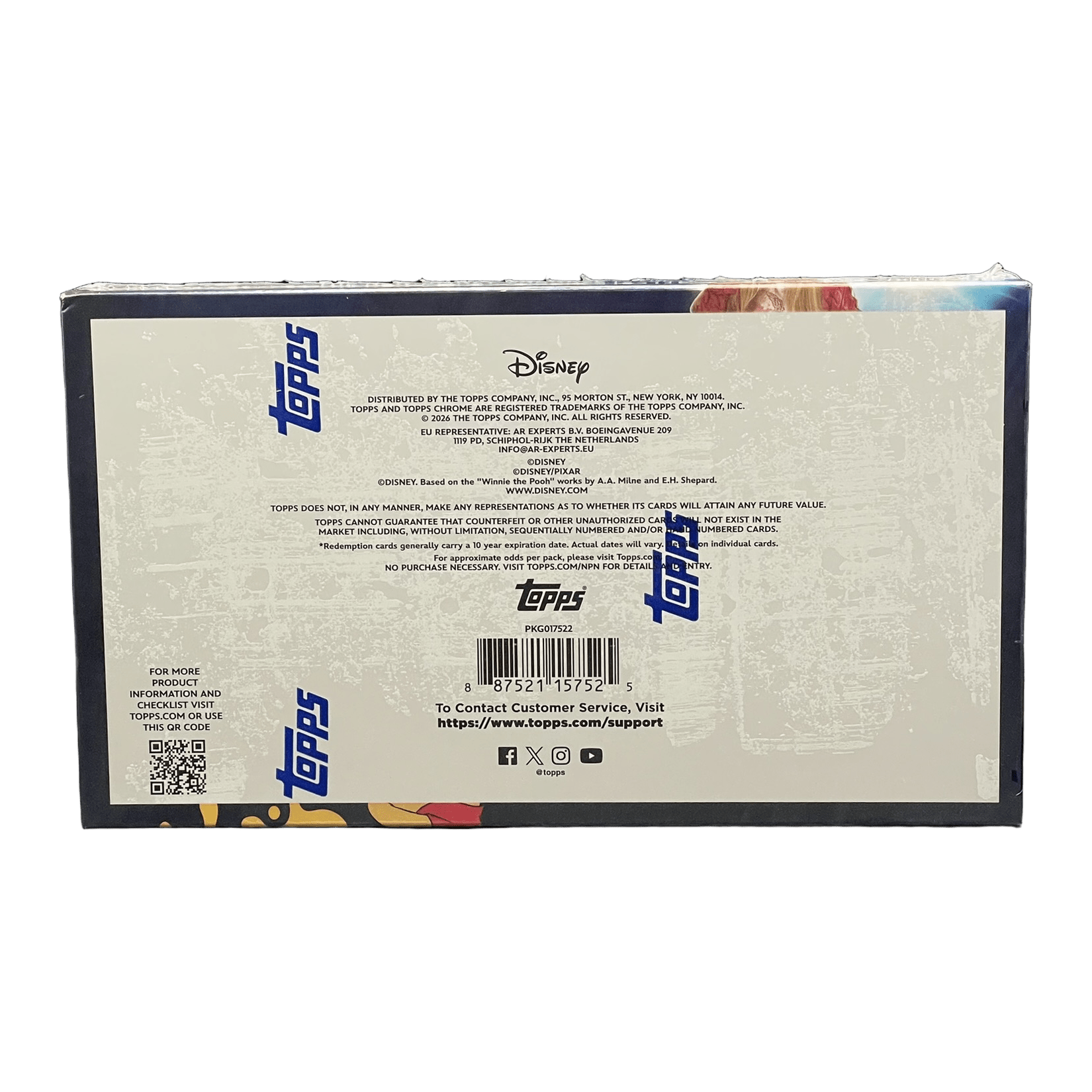 2026 Topps Chrome Disney Hobby Box - 887521157525 - Library of Cards