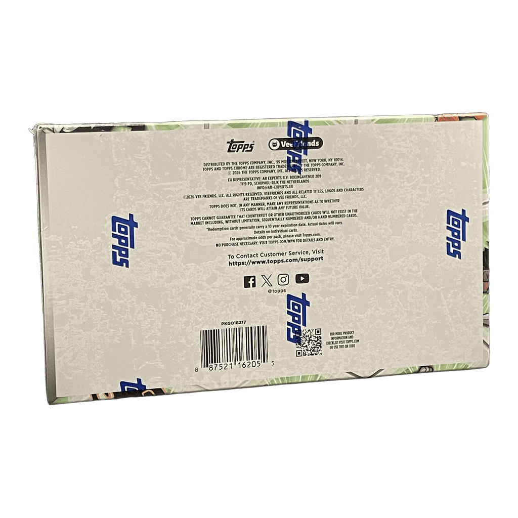 2026 Topps Chrome VeeFriends Hobby Box - 887521162055 - Library of Cards
