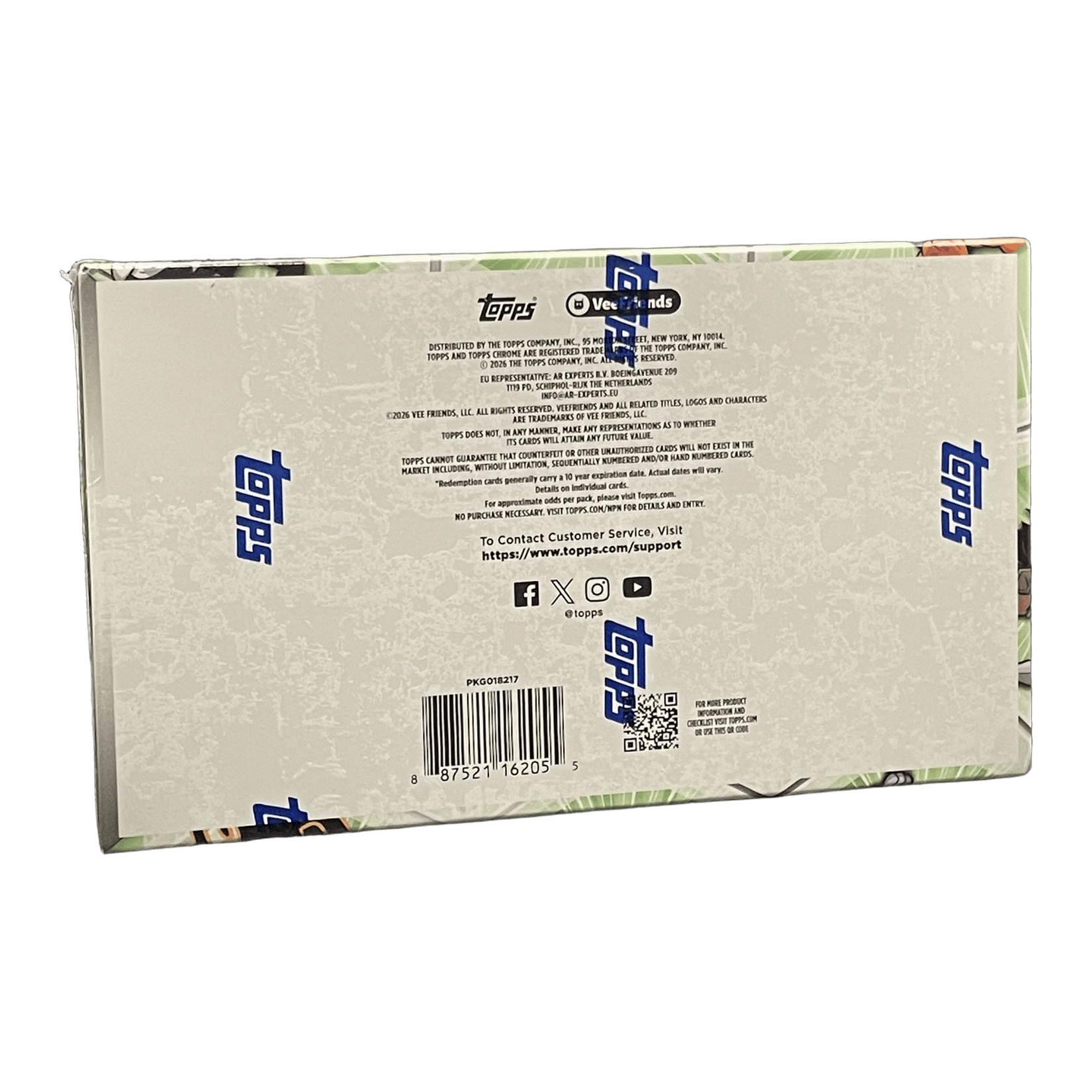 2026 Topps Chrome VeeFriends Hobby Box - 887521162055 - Library of Cards