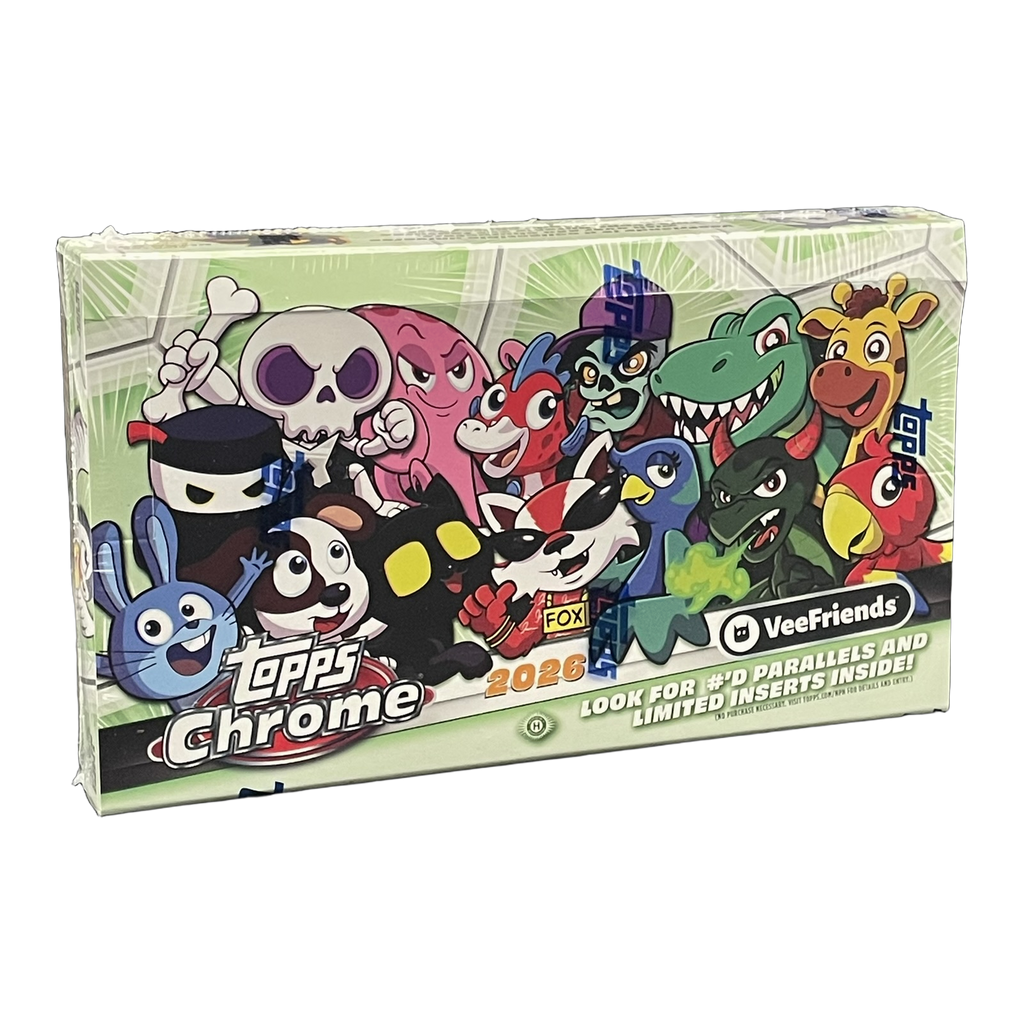 2026 Topps Chrome VeeFriends Hobby Box - 887521162055 - Library of Cards
