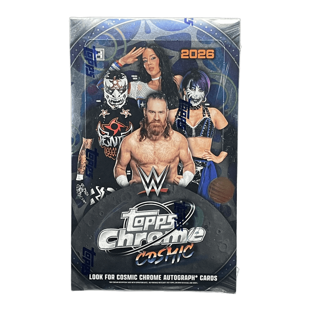 2026 Topps Cosmic Chrome WWE Hobby Box - 887521156016 - Library of Cards