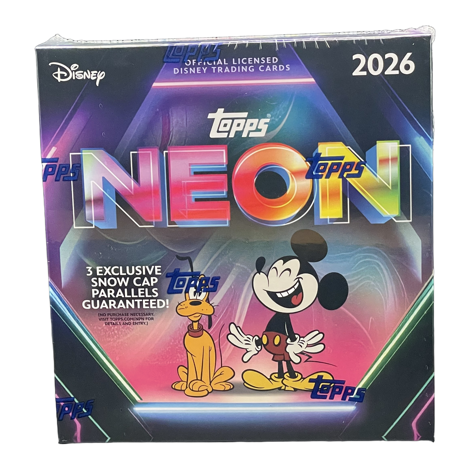 2026 Topps Disney Neon Mega Box - 887521154203 - Library of Cards