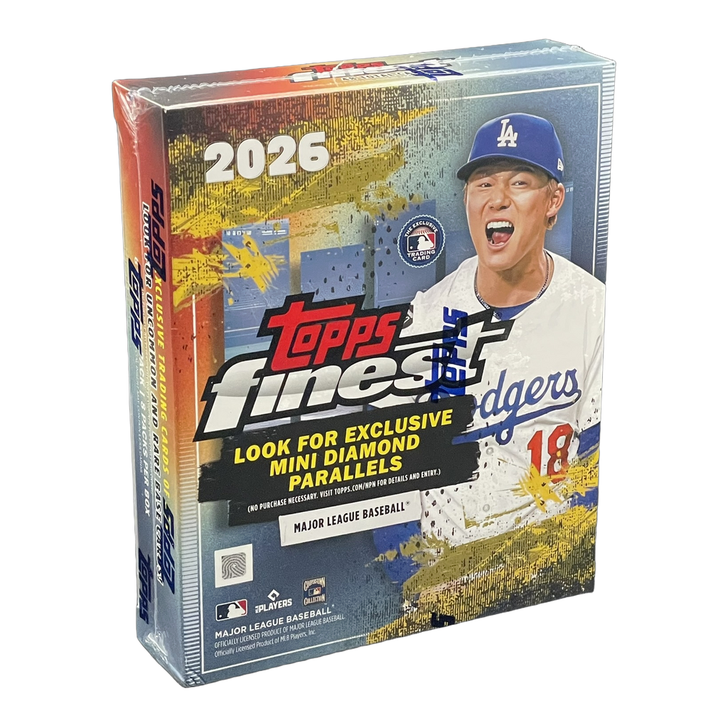 2026 Topps Finest Baseball Mega Box - 887521166206 - Library of Cards