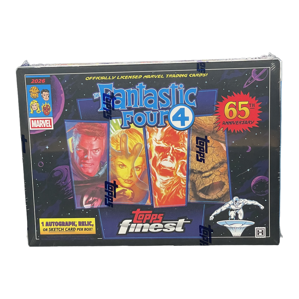 2026 Topps Finest Fantastic Four Hobby Box - 87521154258 - Library of Cards