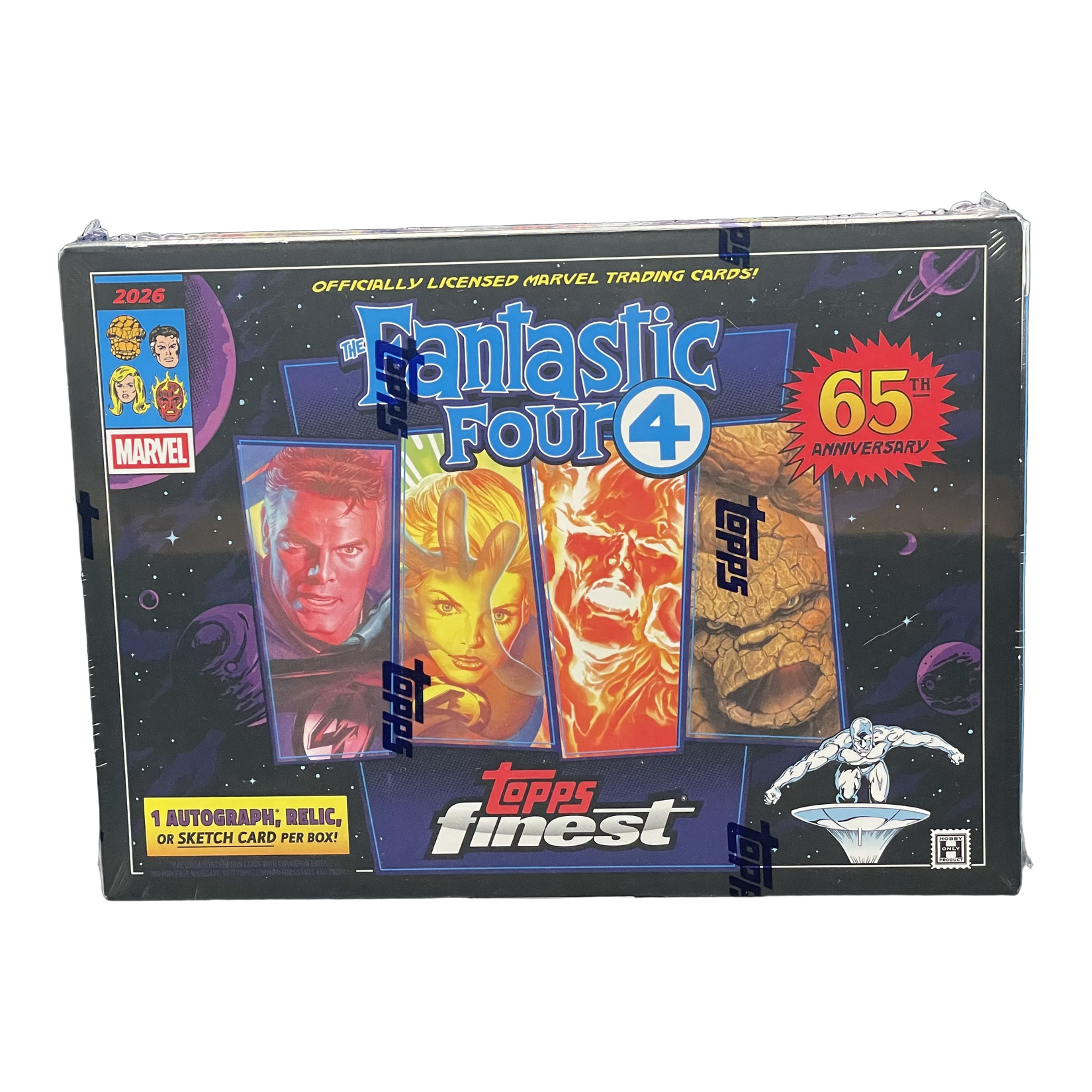 2026 Topps Finest Fantastic Four Hobby Box - 87521154258 - Library of Cards