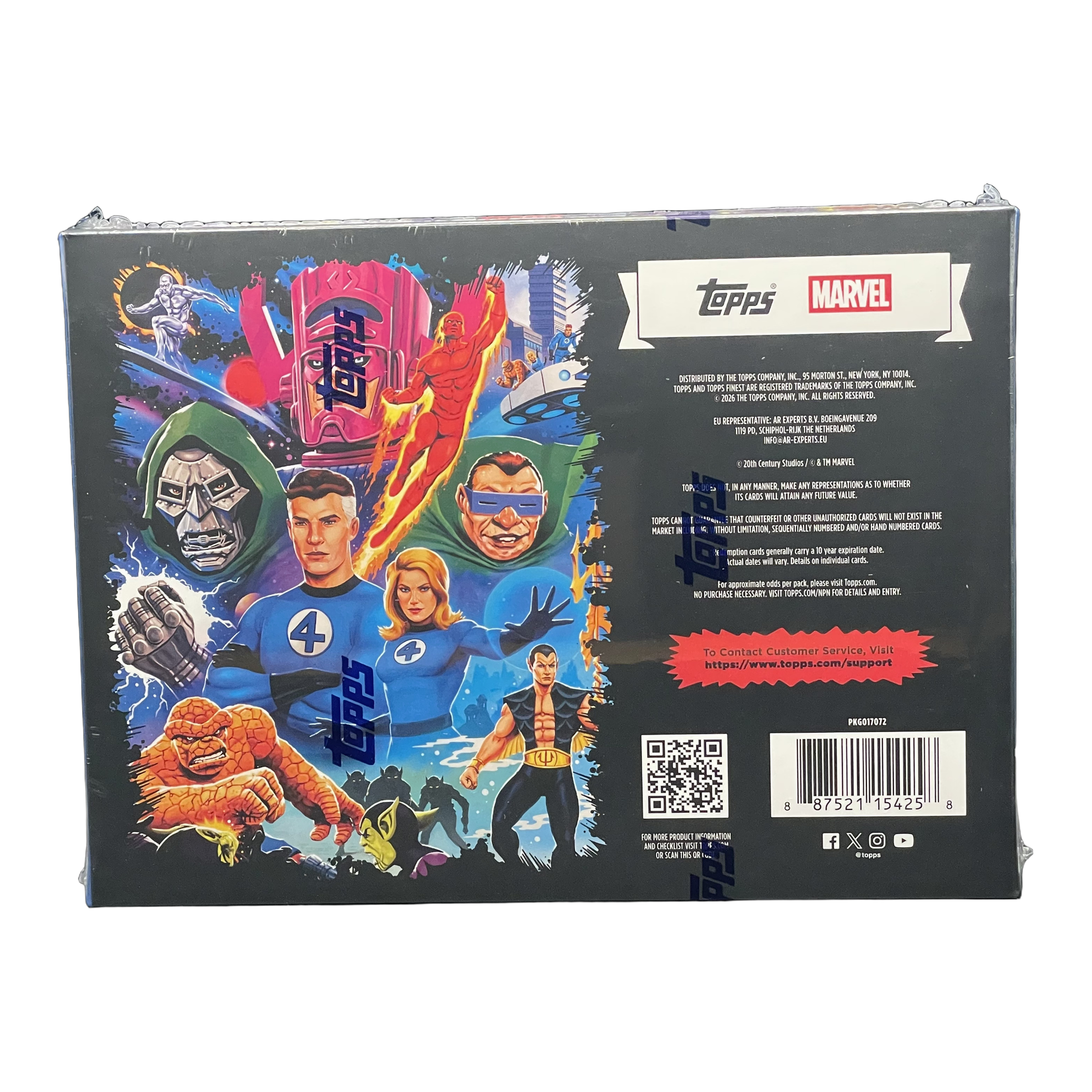 2026 Topps Finest Fantastic Four Hobby Box - 87521154258 - Library of Cards