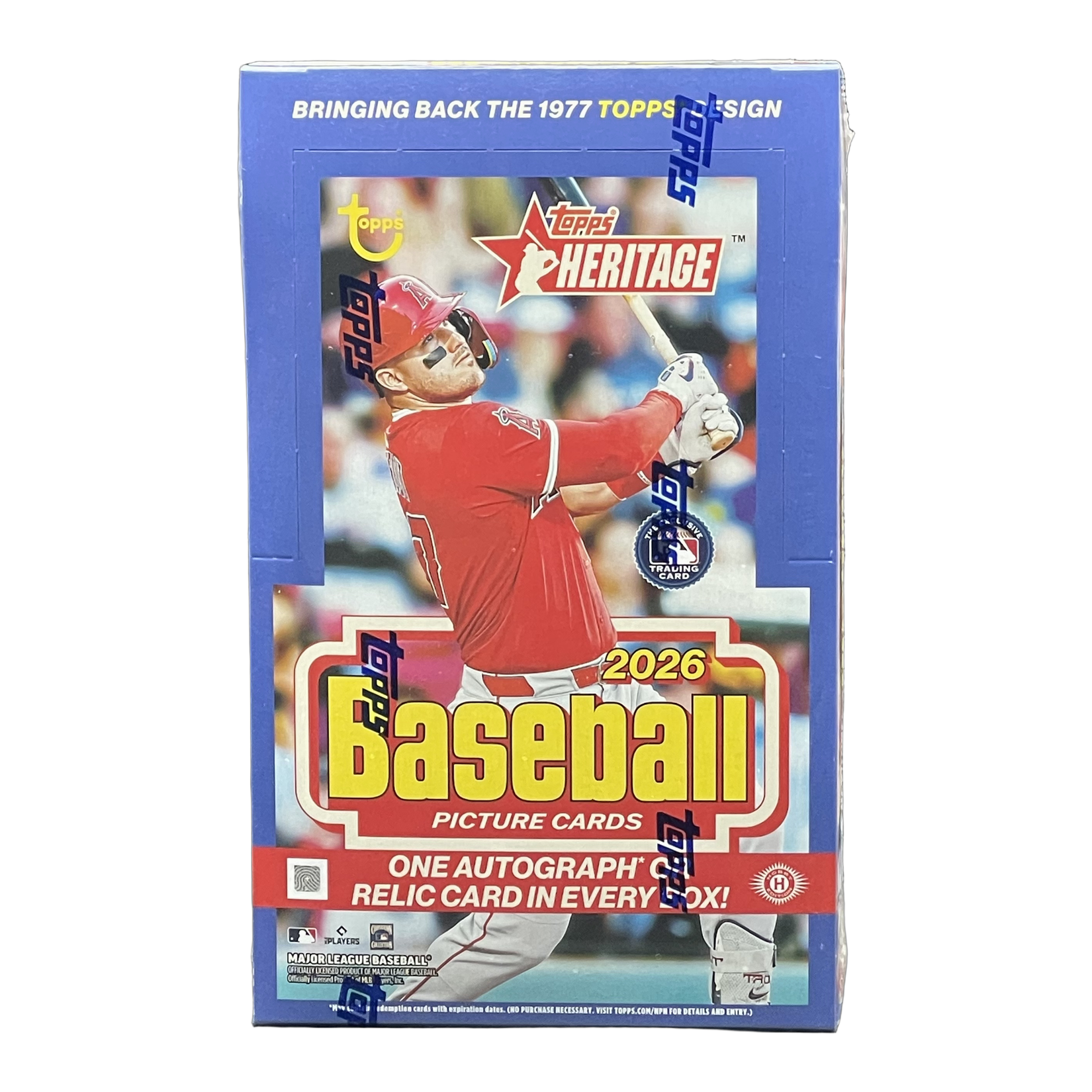 2026 Topps Heritage Baseball Hobby Box - 887521155187 - Library of Cards