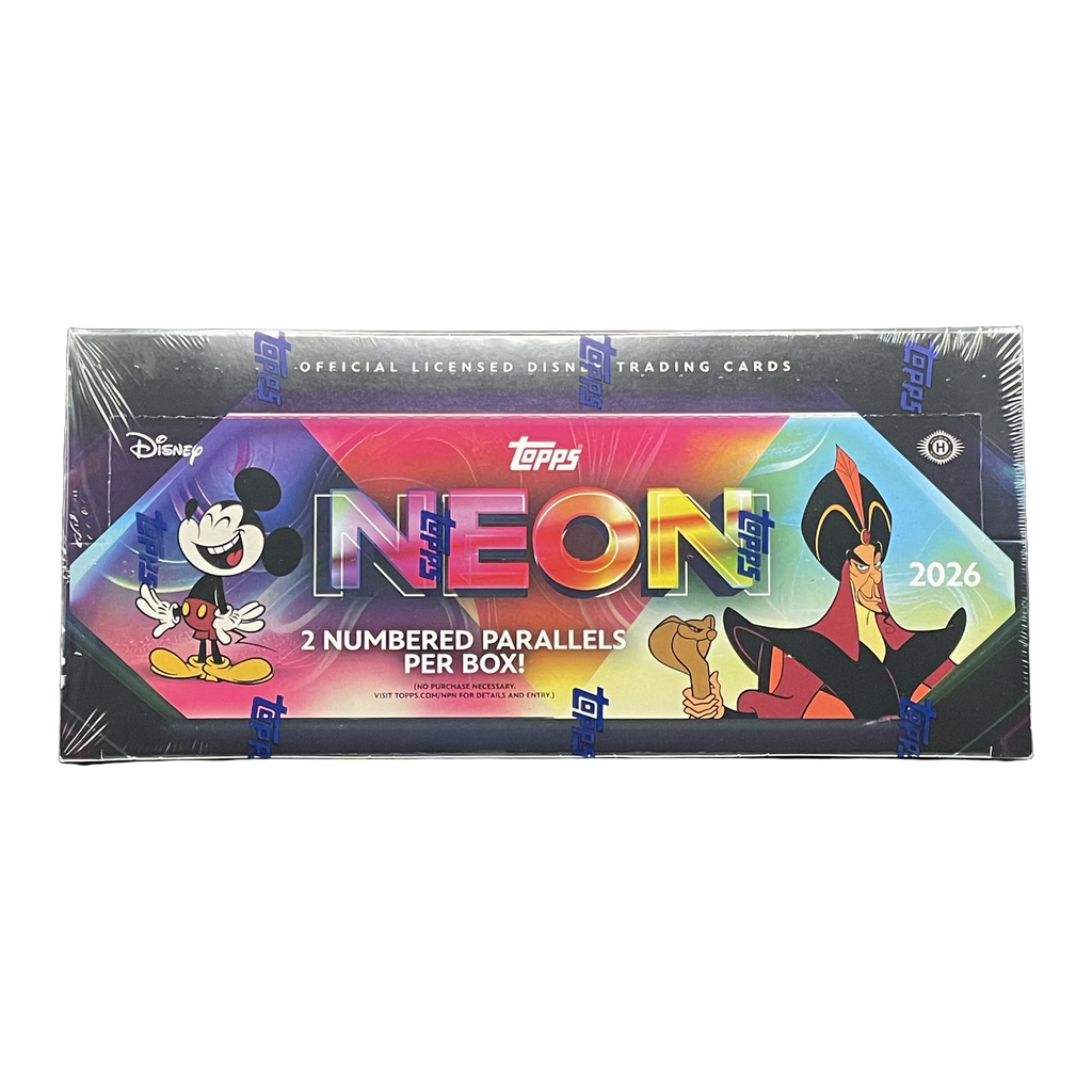 2026 Topps Neon Disney Hobby Box - 887521154128 - Library of Cards
