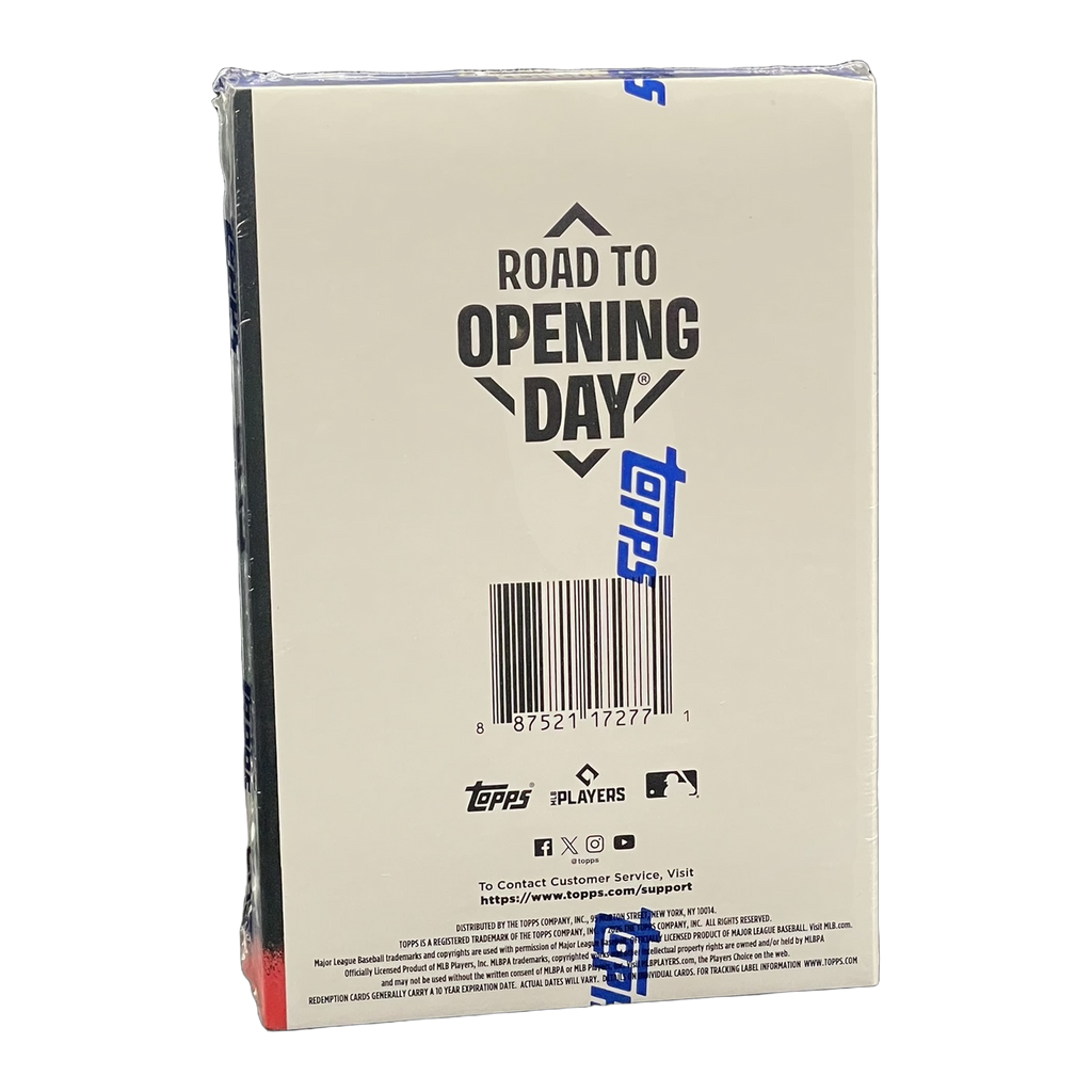 2026 Topps NOW Road To Opening Day Baseball Autograph Collector's Box - Back