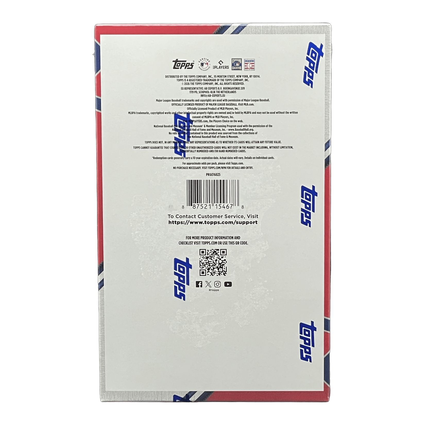 2026 Topps Series 1 Baseball Hobby Box - 887521154678 - Library of Cards