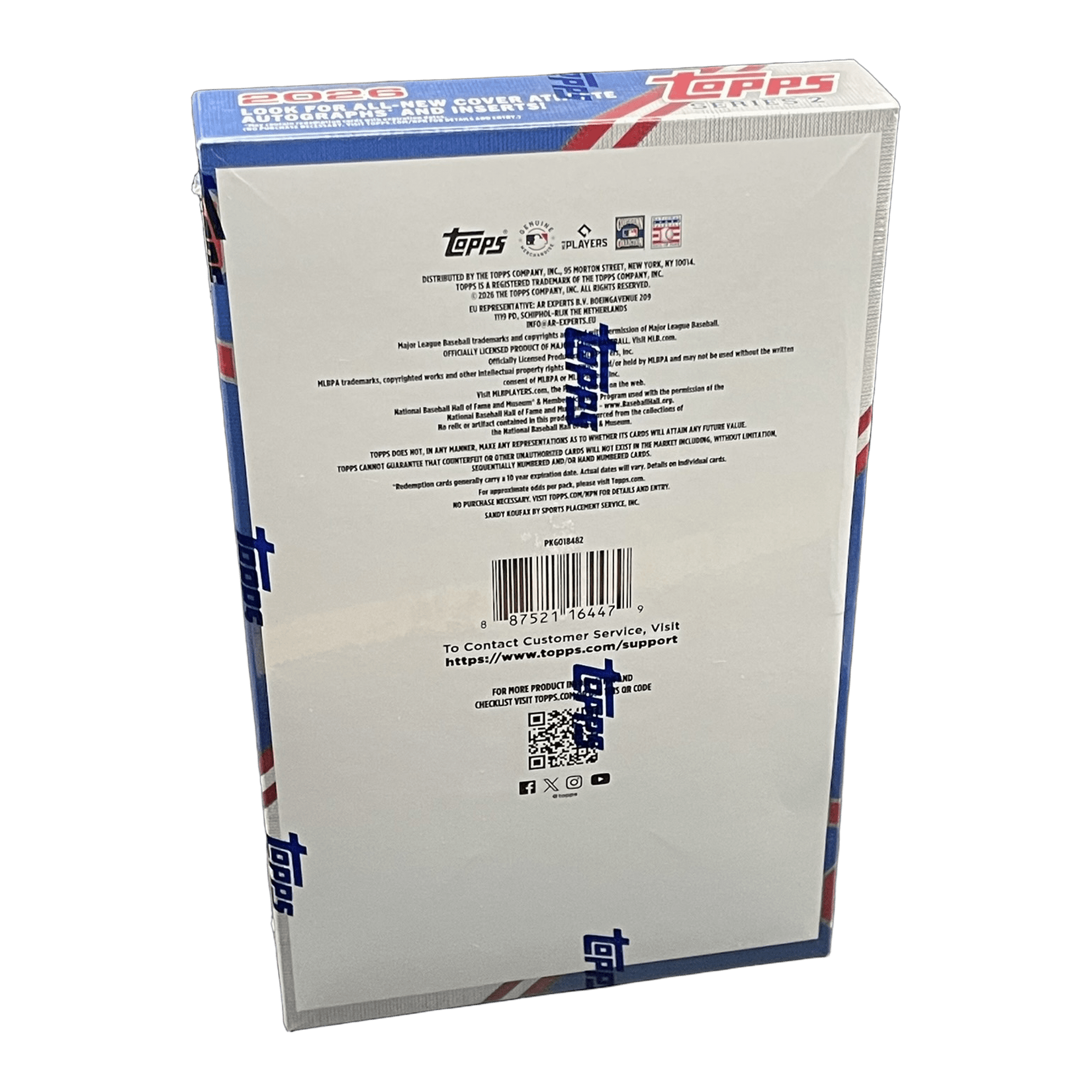 2026 Topps Series 2 Baseball Hobby Box - 887521164479 - Library of Cards