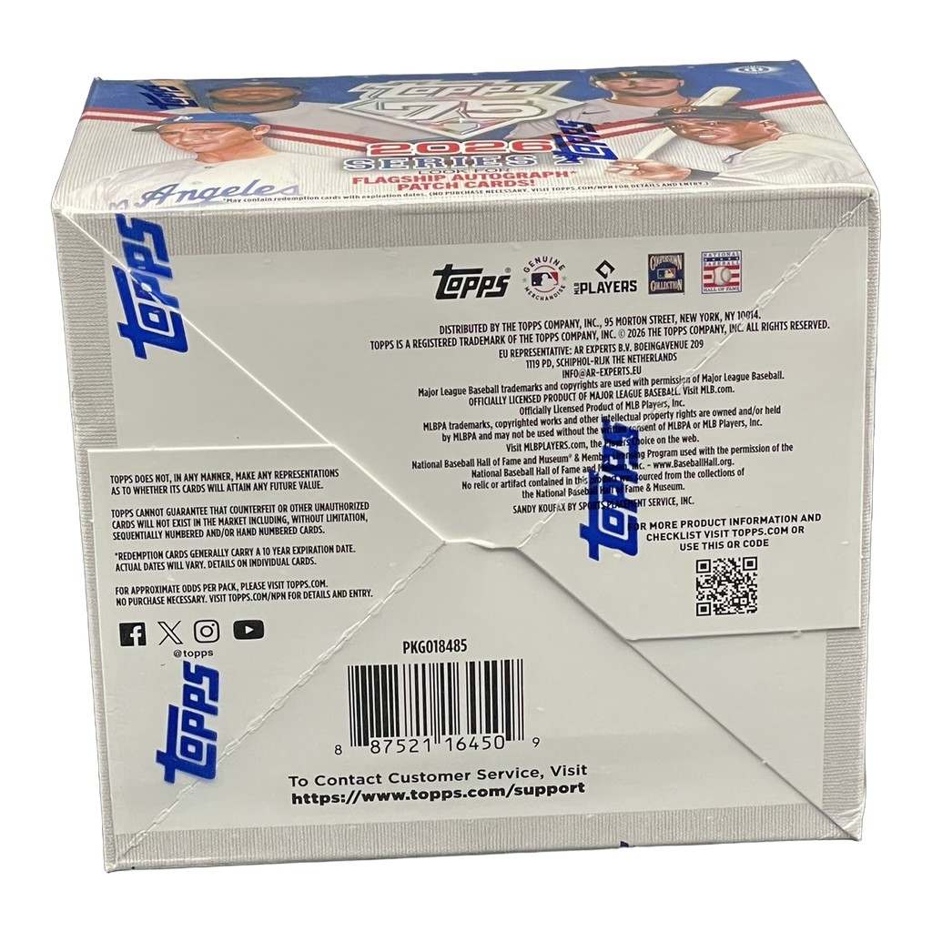 2026 Topps Series 2 Baseball Jumbo Hobby Box - Back