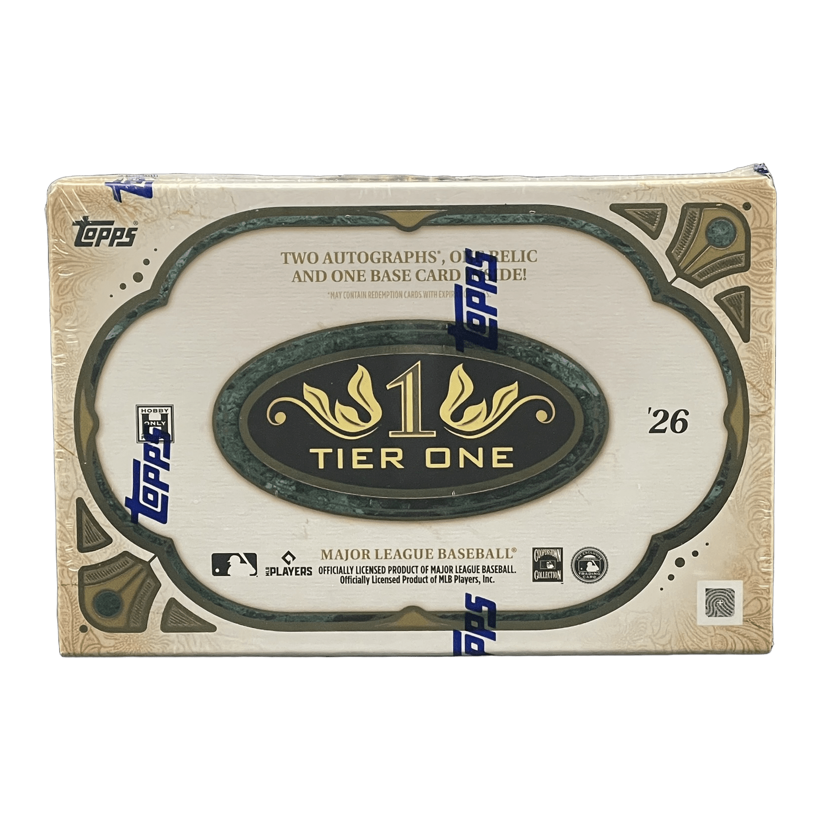 2026 Topps Tier One Baseball Hobby Box - 887521156276 - Library of Cards